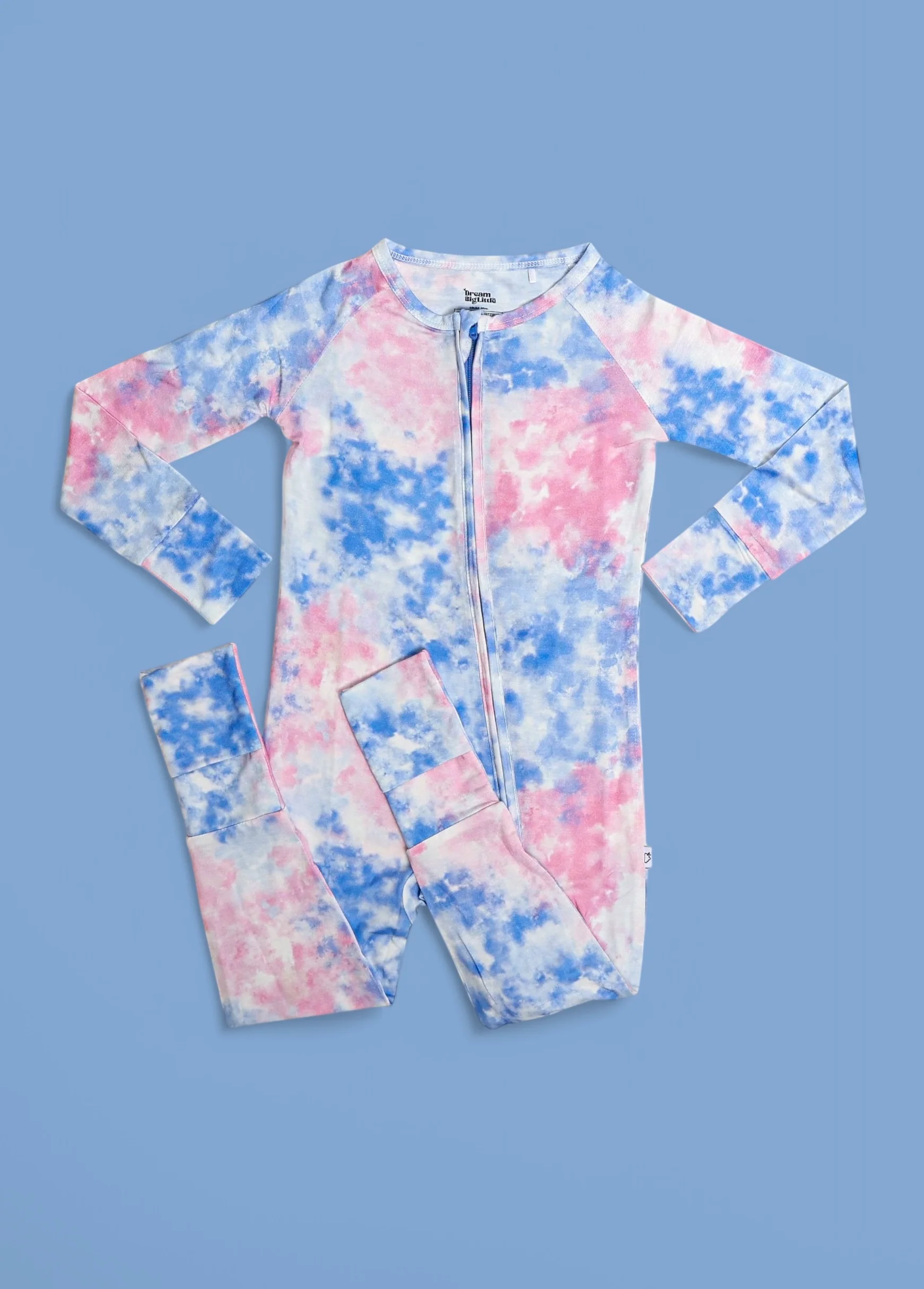 COTTON CANDY TIE DYE DREAM ROMPER - Image 2