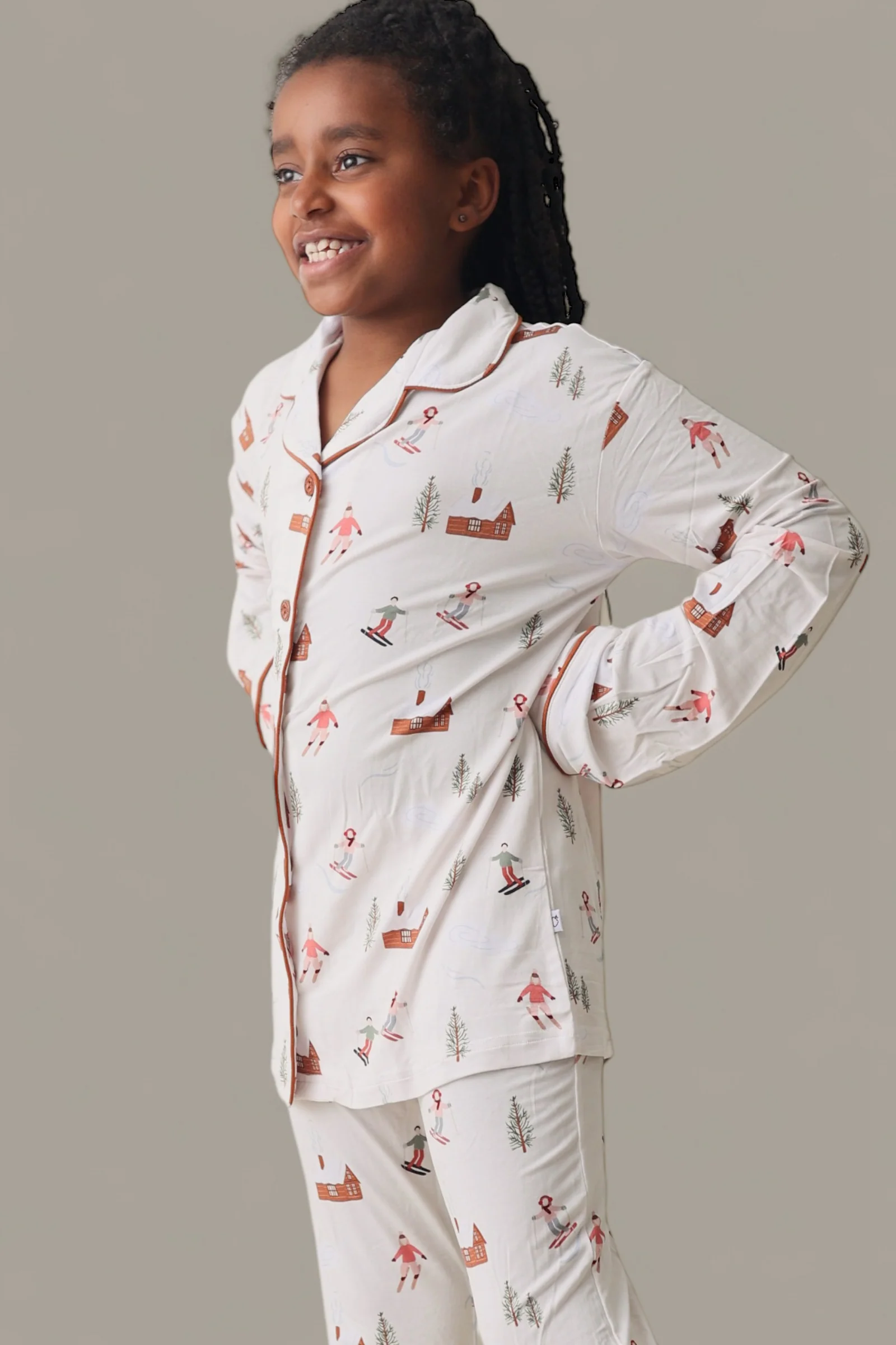 COZY CHALET DREAM GIRL'S FLARE SET - Image 12