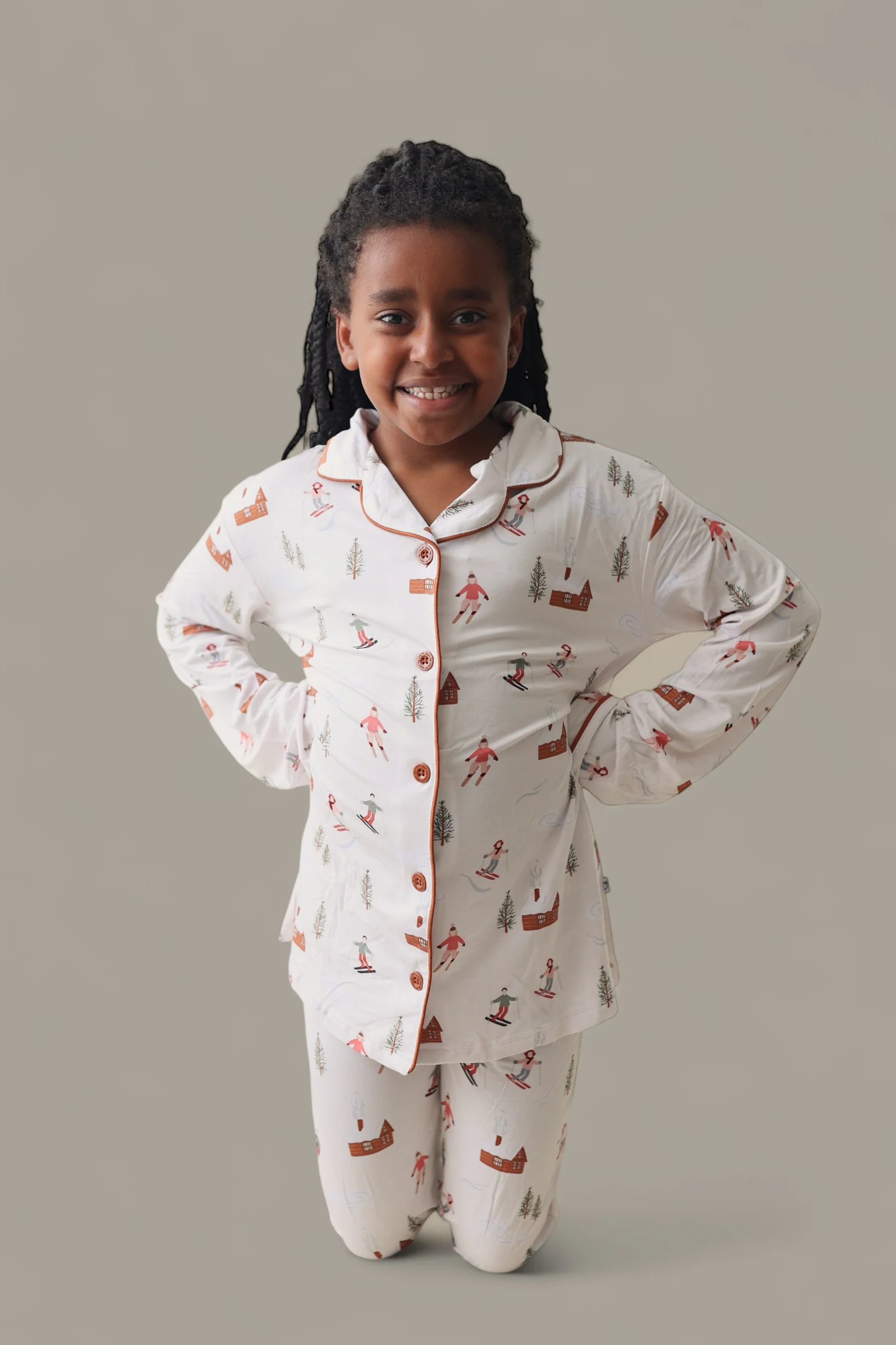 COZY CHALET DREAM GIRL'S FLARE SET - Image 15