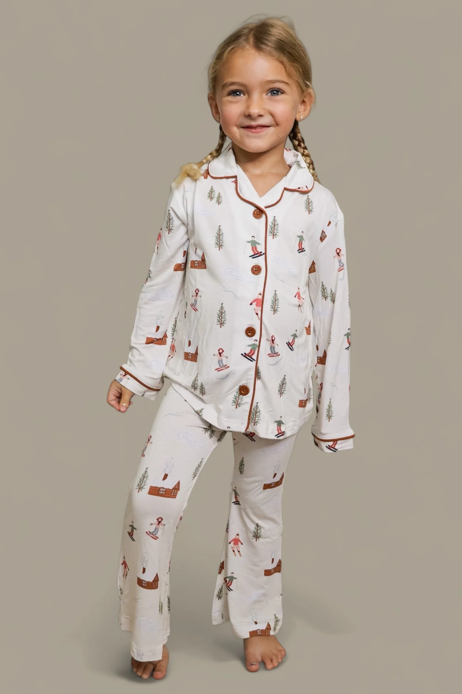 COZY CHALET DREAM GIRL'S FLARE SET - Image 17