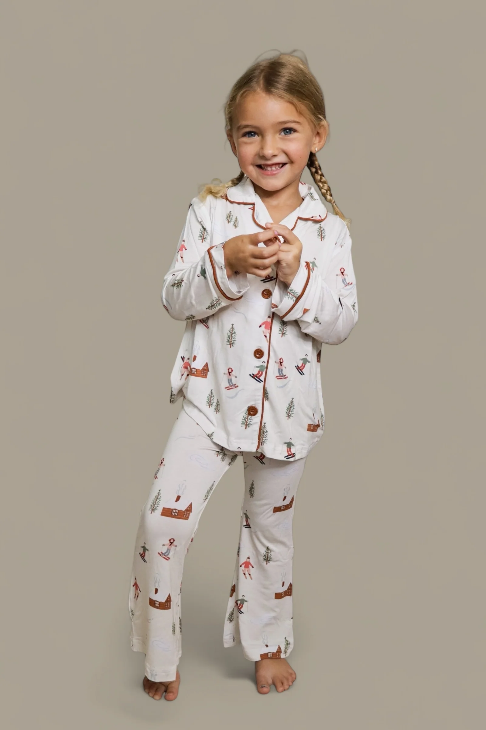 COZY CHALET DREAM GIRL'S FLARE SET - Image 18