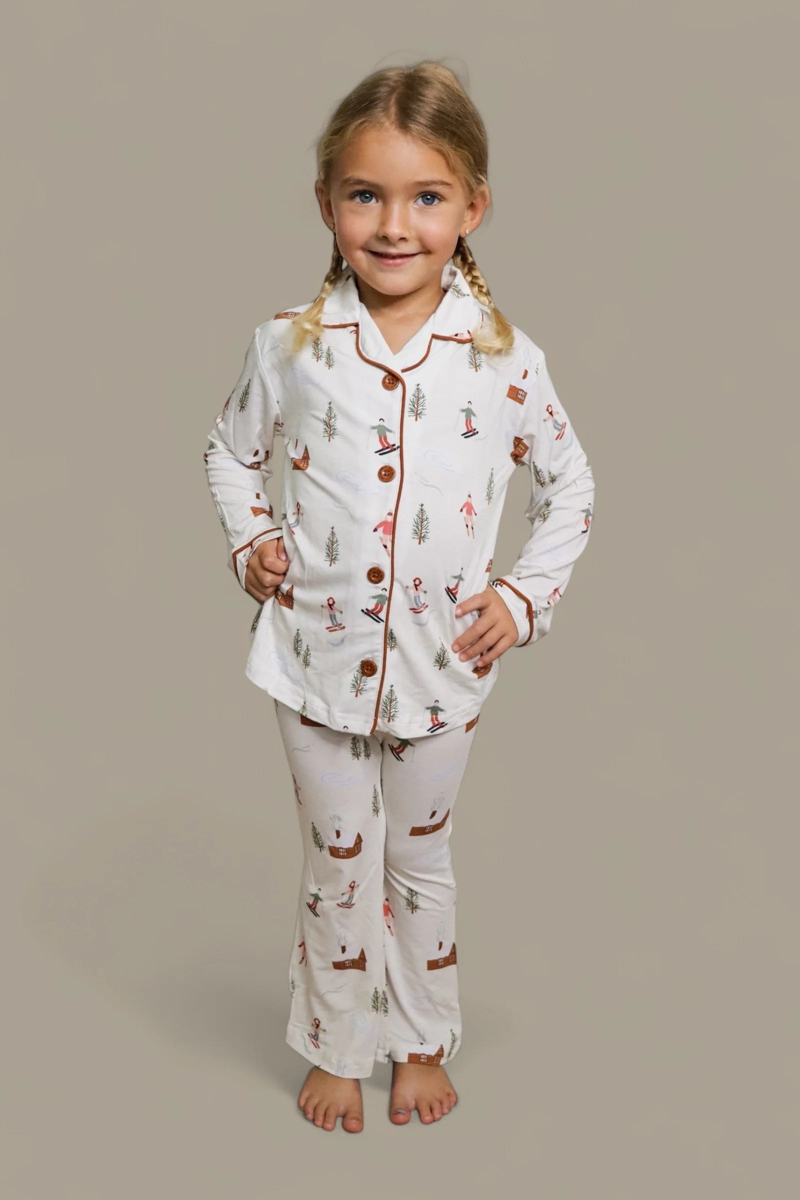 COZY CHALET DREAM GIRL'S FLARE SET - Image 20