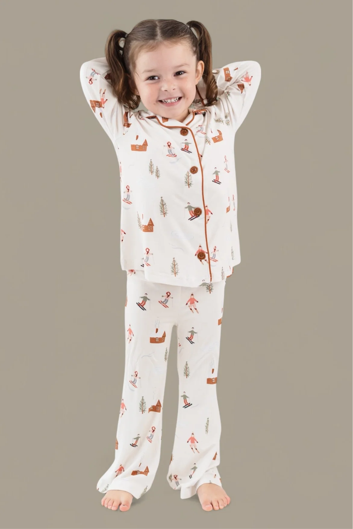 COZY CHALET DREAM GIRL'S FLARE SET - Image 27