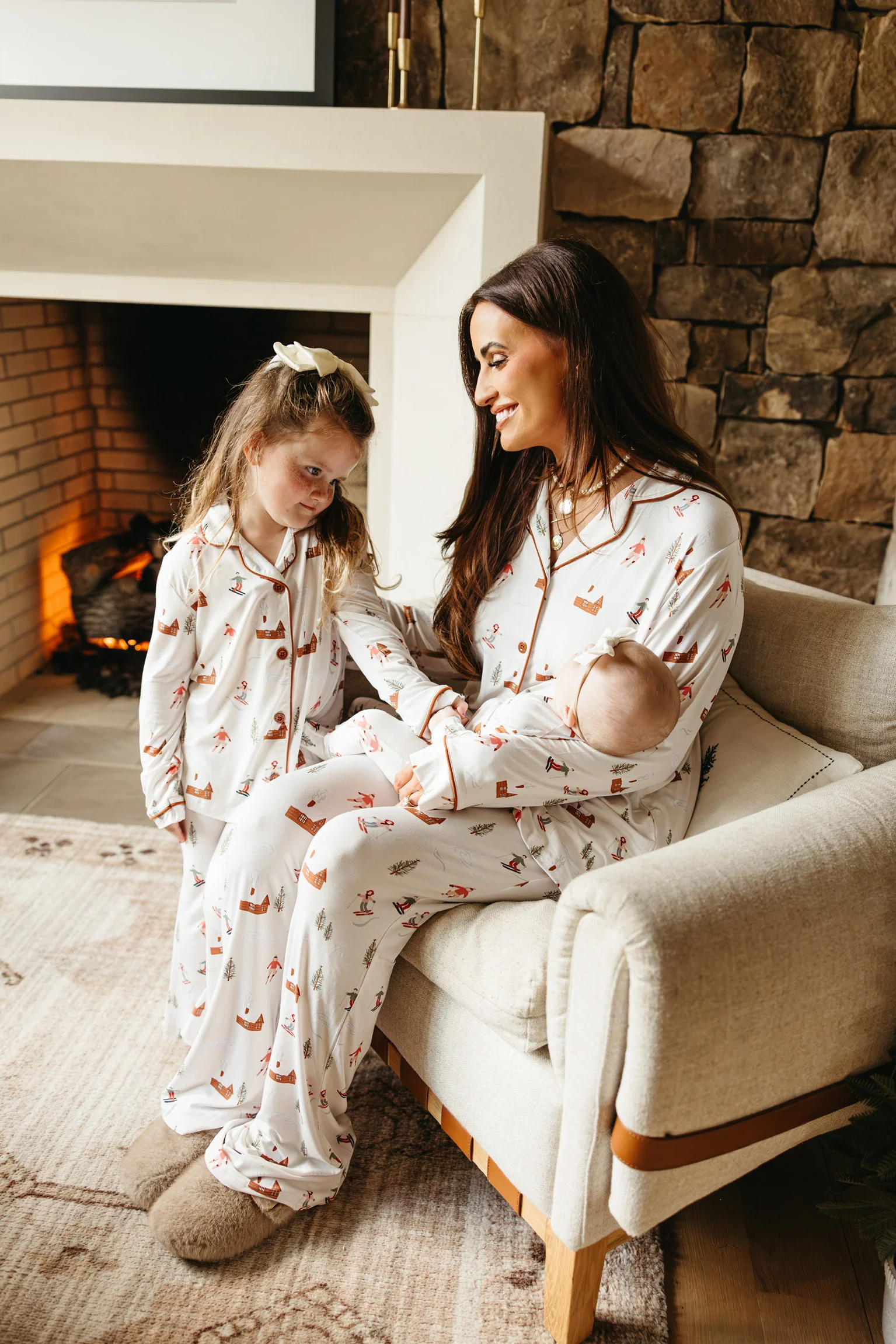 COZY CHALET DREAM GIRL'S FLARE SET - Image 7