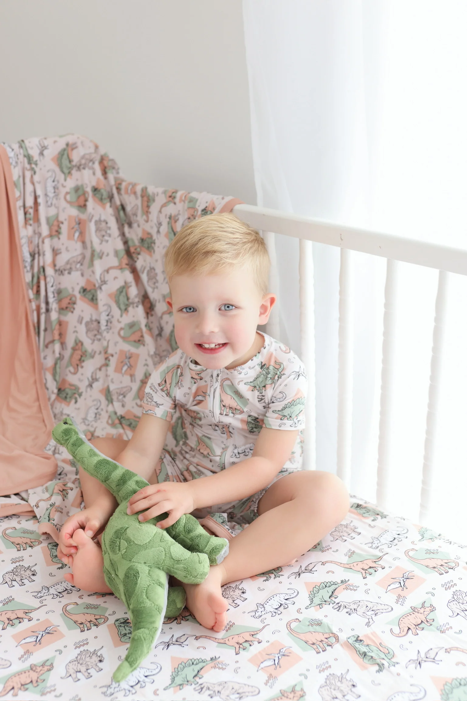 DINO DELIGHT DREAM CRIB SHEET - Image 6