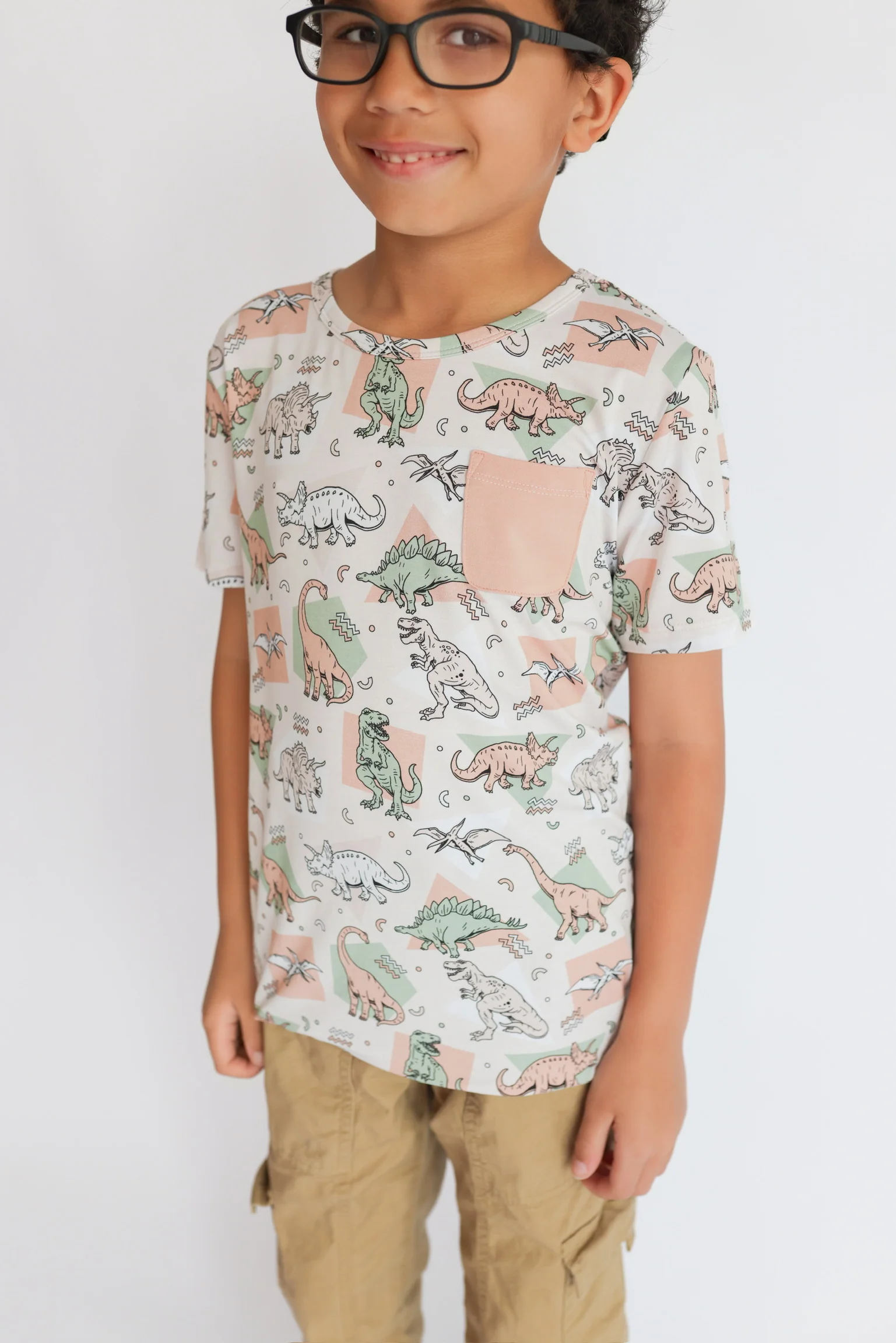 DINO DELIGHT DREAM POCKET TEE - Image 3
