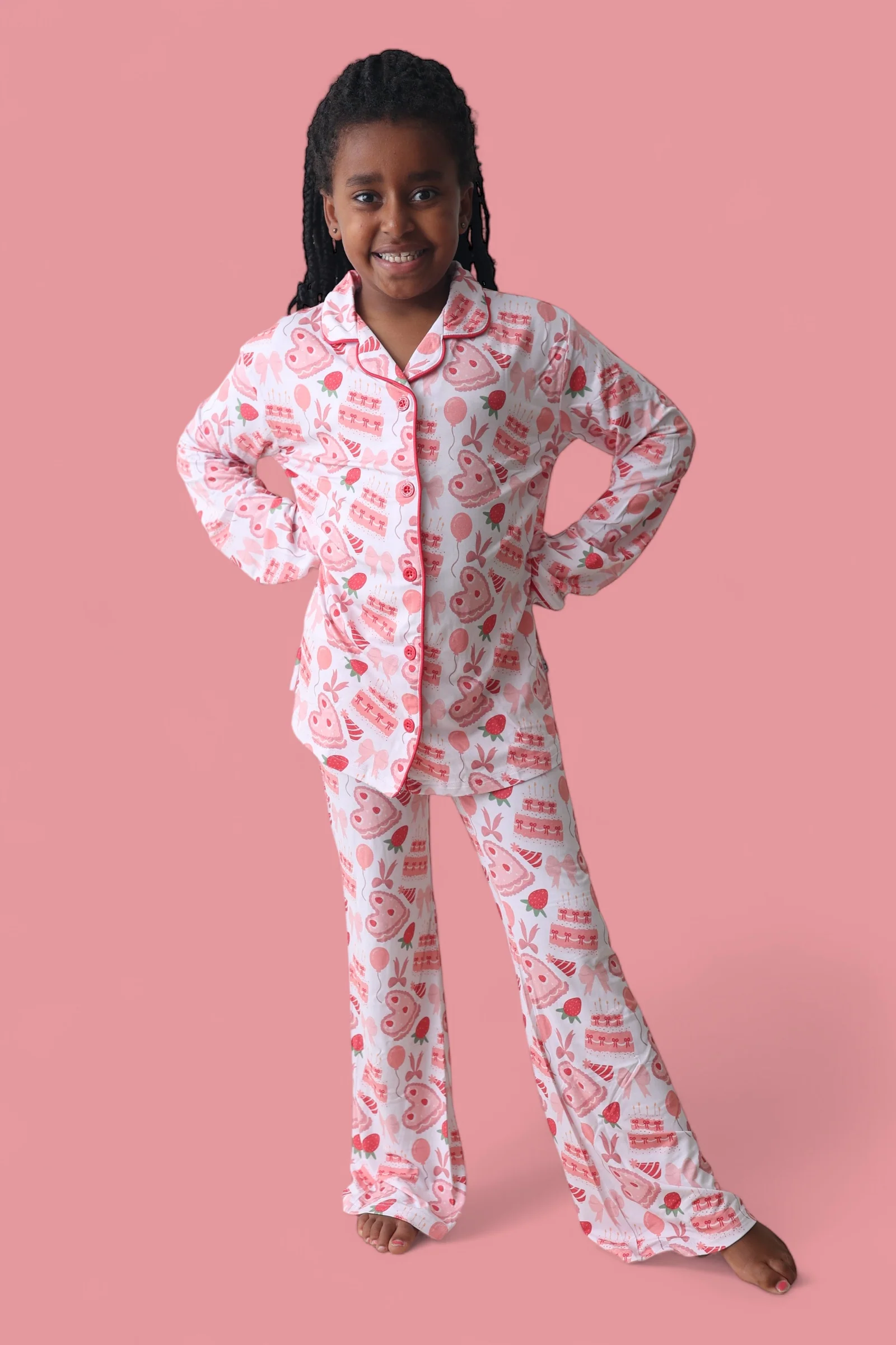 BERRY SWEET BIRTHDAY DREAM GIRL'S FLARE SET - Image 13