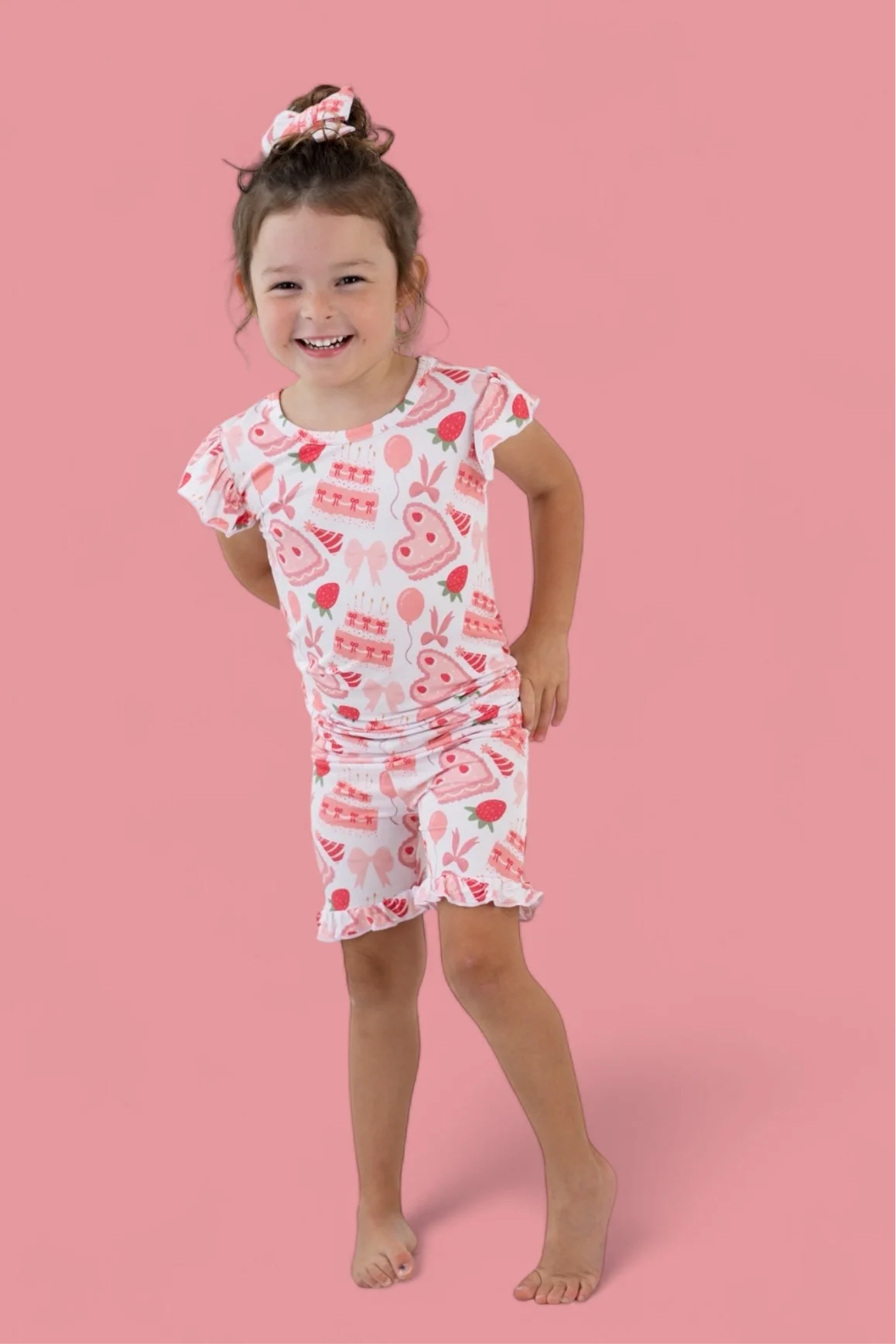 BERRY SWEET BIRTHDAY DREAM RUFFLE SHORT SET - Image 20