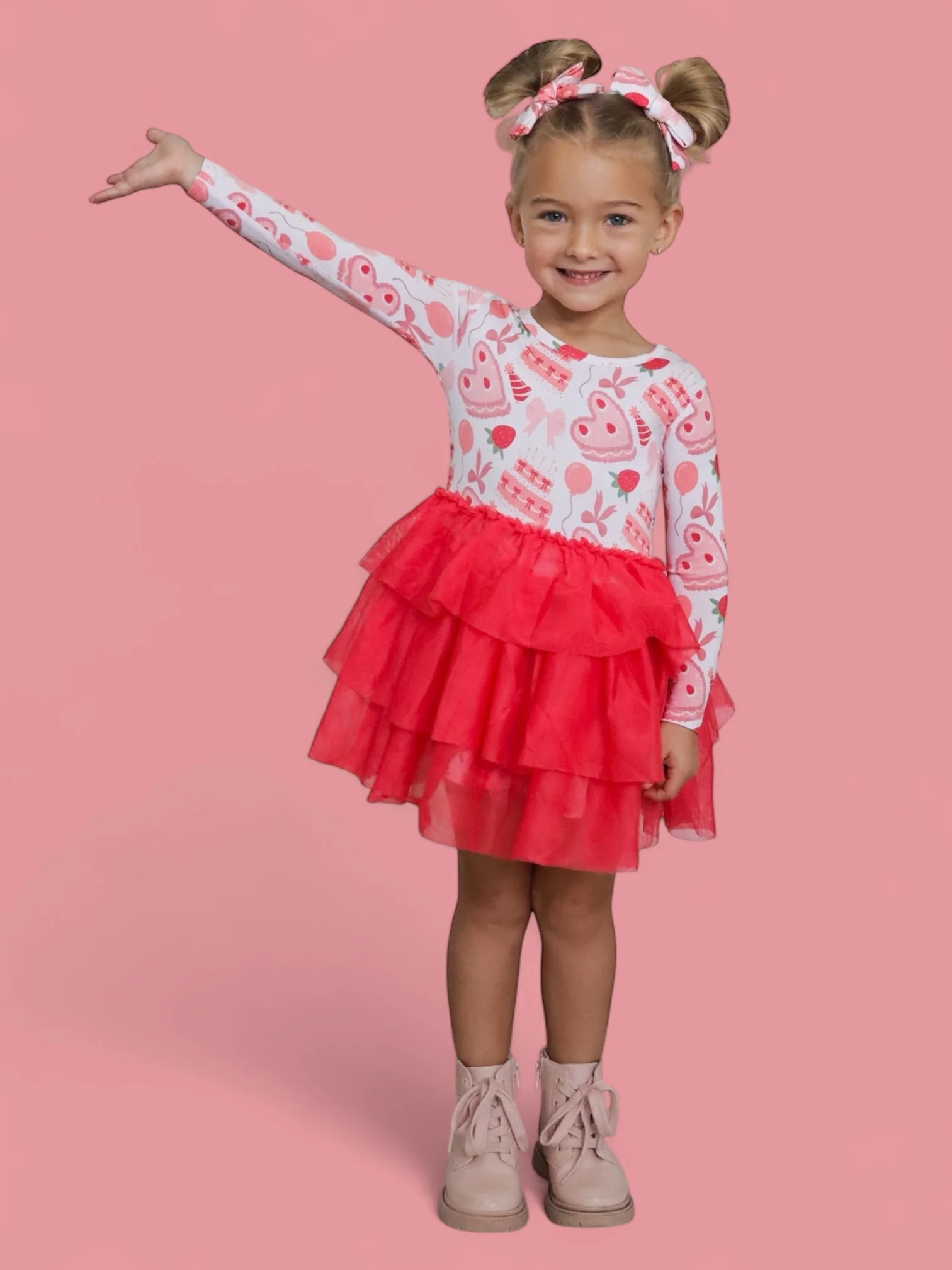 BERRY SWEET BIRTHDAY DREAM TUTU DRESS - Image 3
