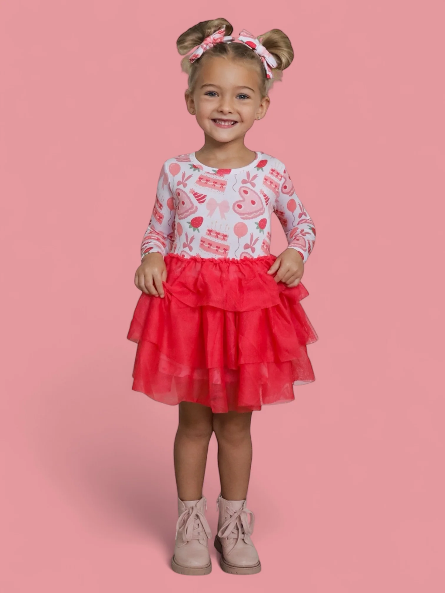 BERRY SWEET BIRTHDAY DREAM TUTU DRESS - Image 4
