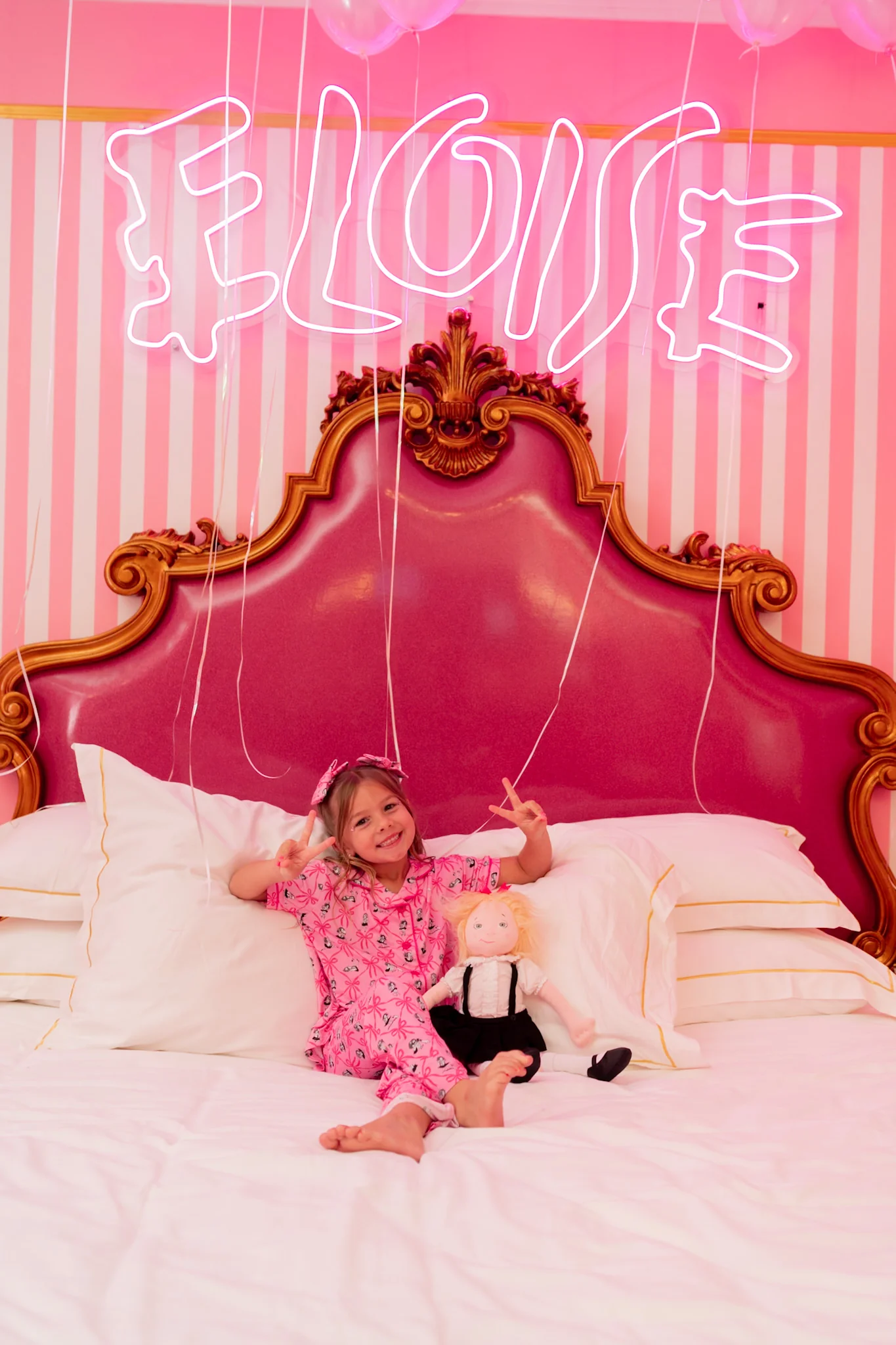 ELOISE PRE-ORDER ROYAL RIBBONS DREAM GIRL'S FLARE SET - Image 10