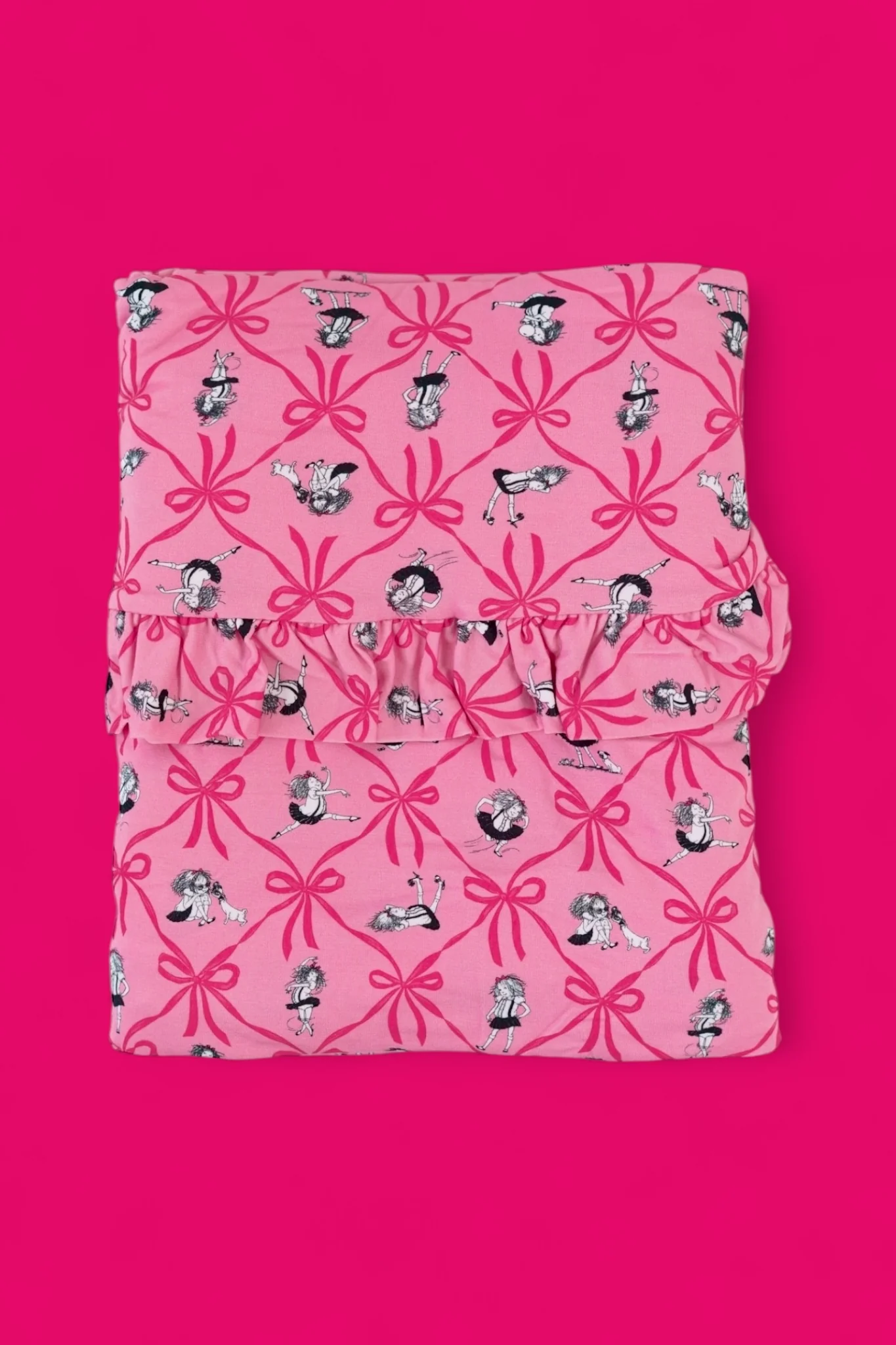 ELOISE PRE-ORDER ROYAL RIBBONS DREAM RUFFLE BLANKET - Image 14