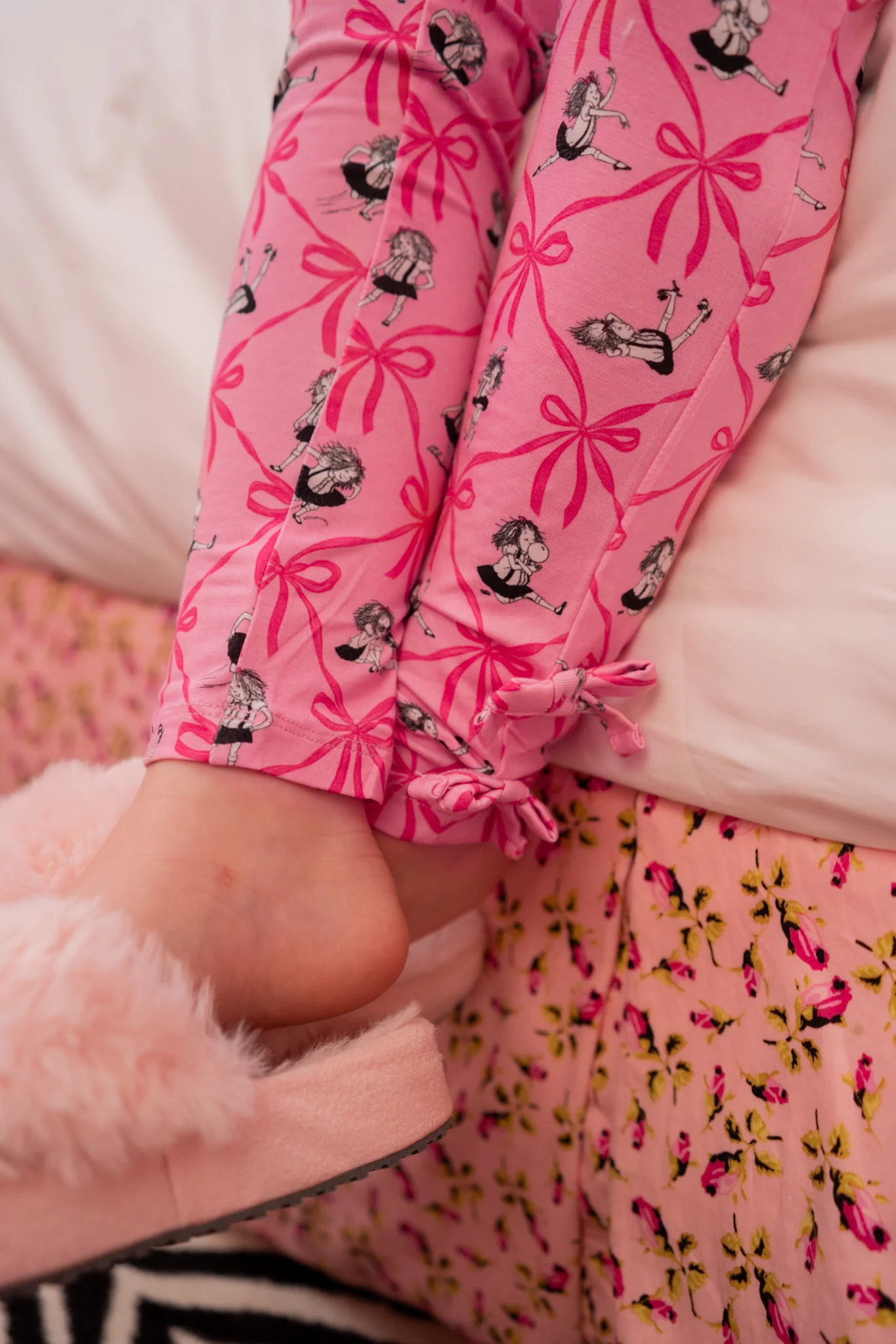 ELOISE ROYAL RIBBONS DREAM SLEEP PANTS - Image 6