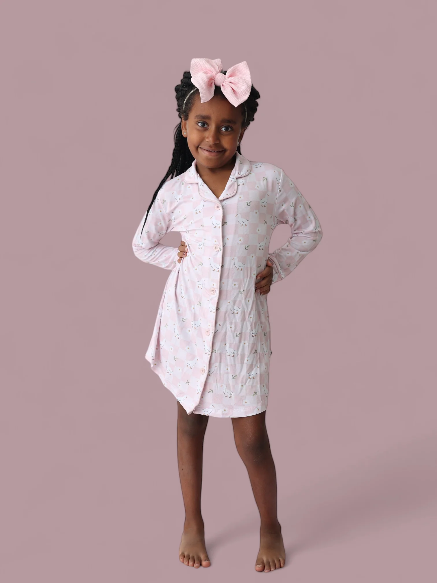 EXCLUSIVE DUCKS AND DAISIES GIRL'S DREAM GOWN - Image 2