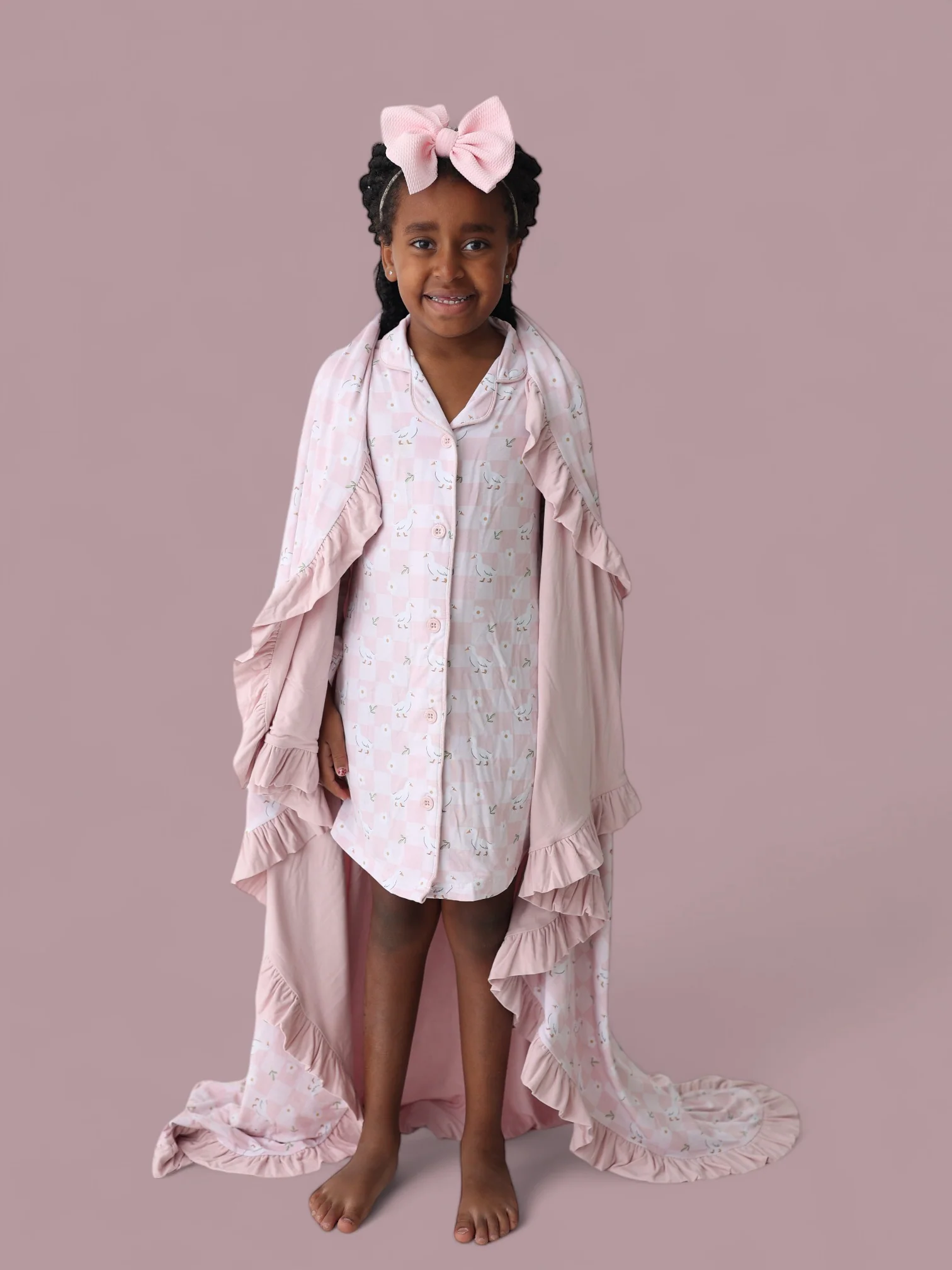 EXCLUSIVE DUCKS AND DAISIES GIRL'S DREAM GOWN - Image 7