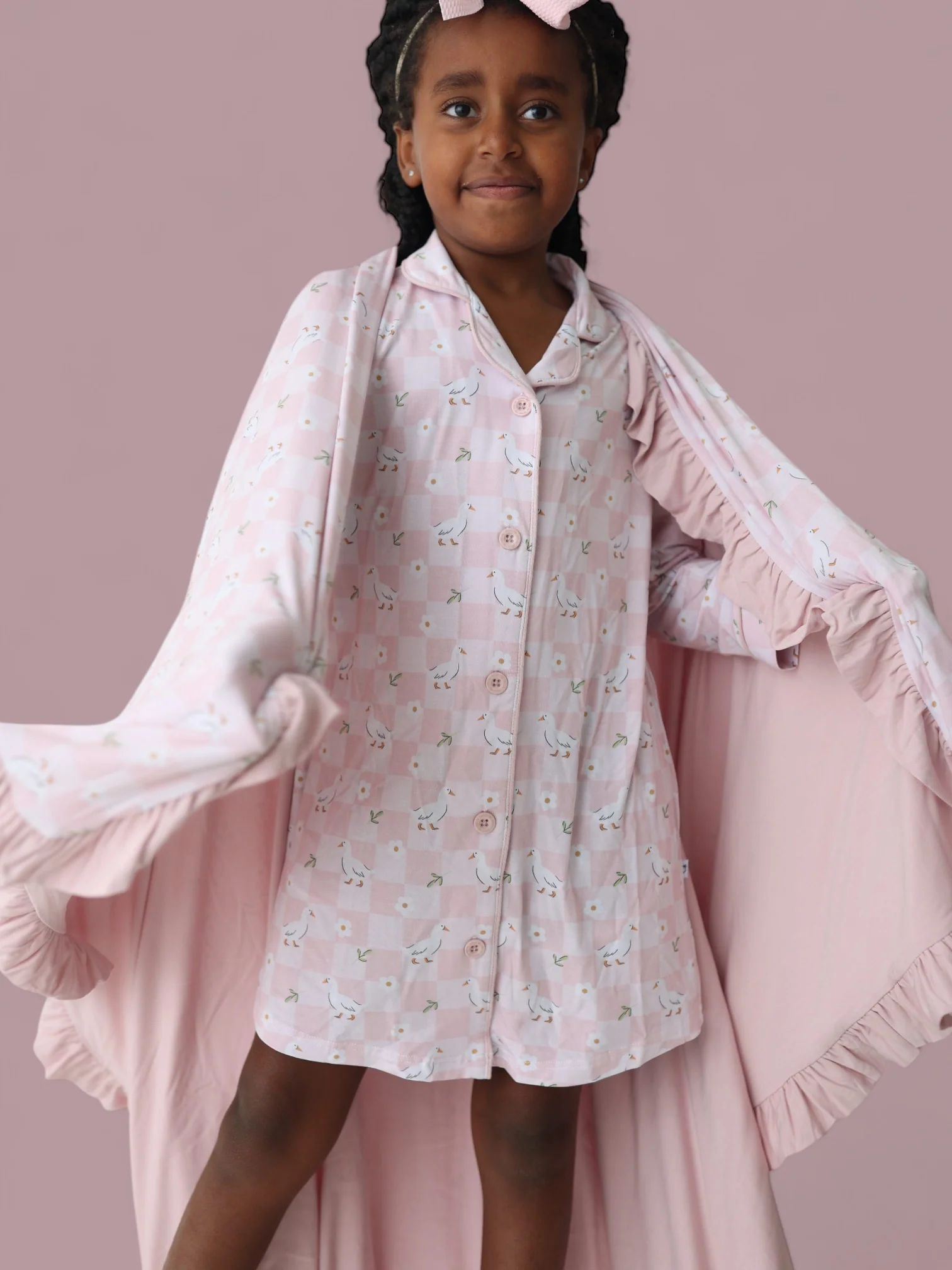 EXCLUSIVE DUCKS AND DAISIES GIRL'S DREAM GOWN - Image 9
