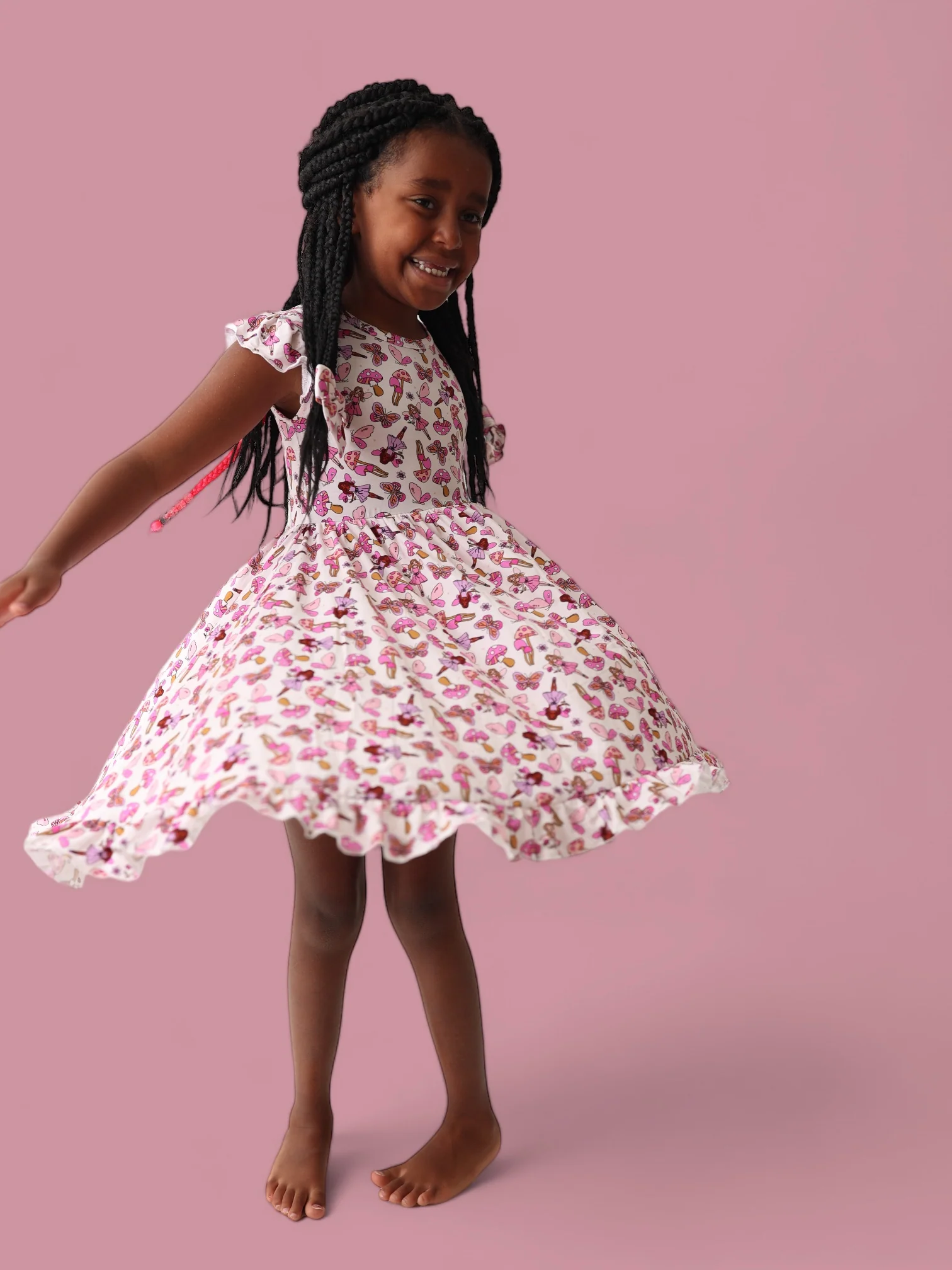 EXCLUSIVE FAIRY FRIENDS DREAM RUFFLE DRESS - Image 2