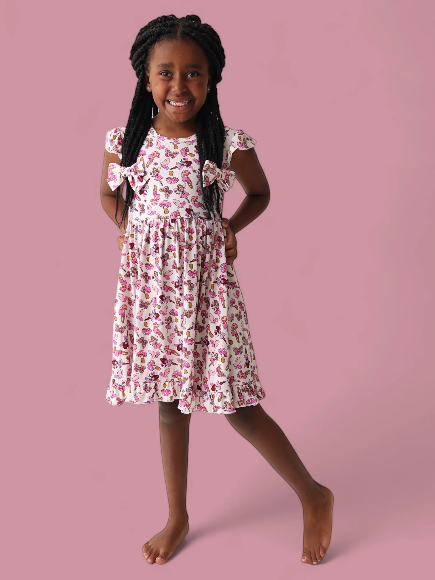 EXCLUSIVE FAIRY FRIENDS DREAM RUFFLE DRESS - Image 4