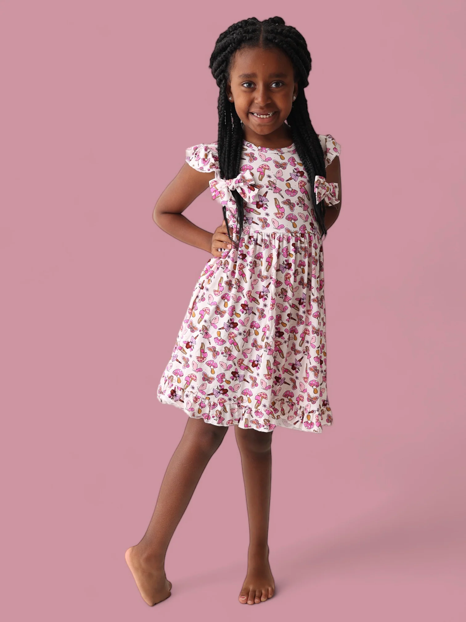 EXCLUSIVE FAIRY FRIENDS DREAM RUFFLE DRESS - Image 5