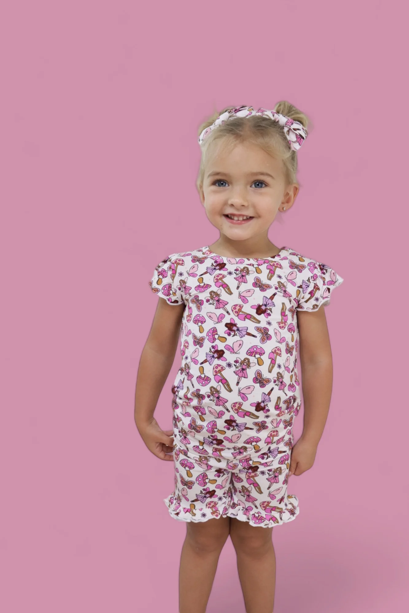 EXCLUSIVE FAIRY FRIENDS DREAM RUFFLE SHORT SET - Image 9