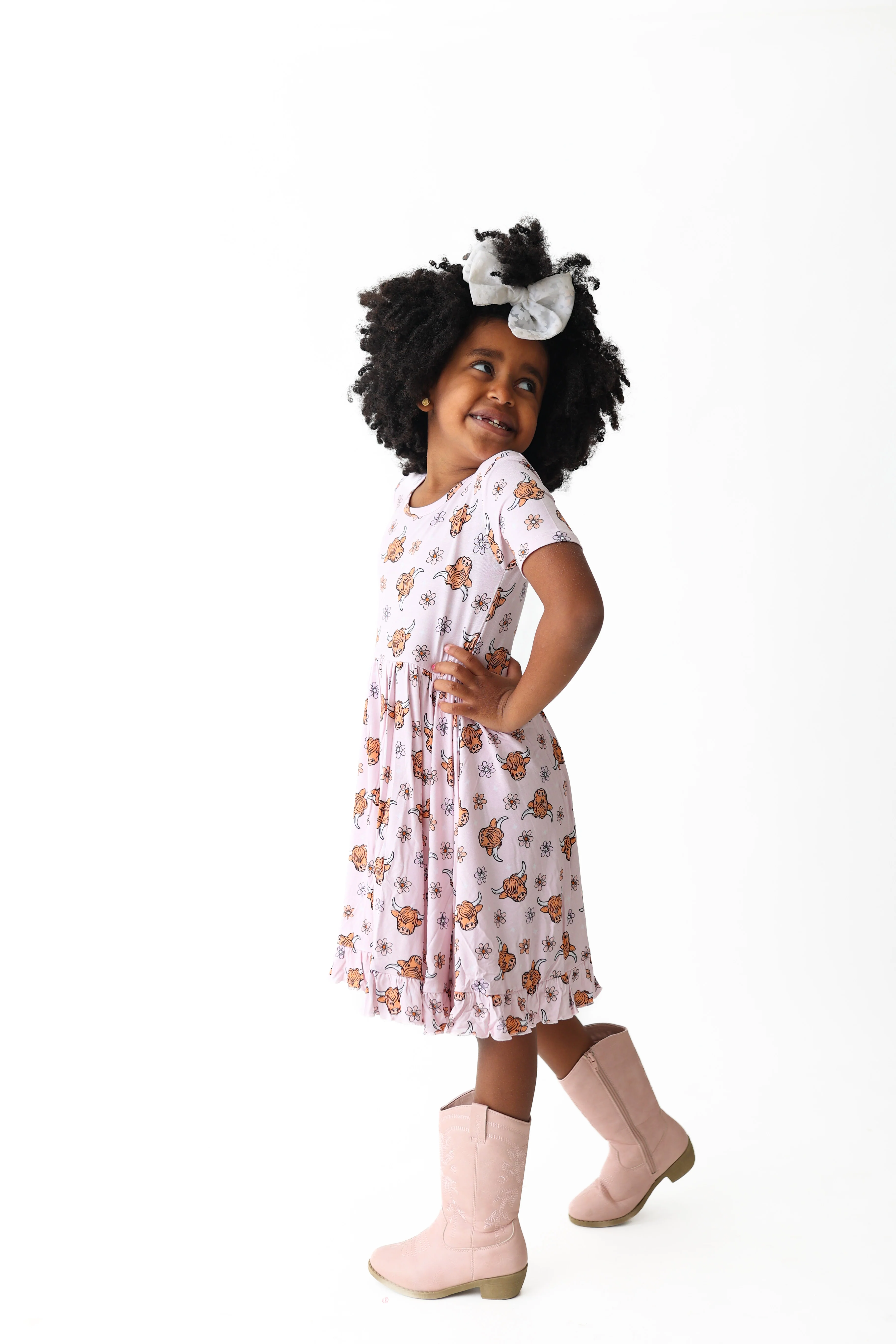 EXCLUSIVE HIGHLAND CUTIE DREAM RUFFLE DRESS - Image 2