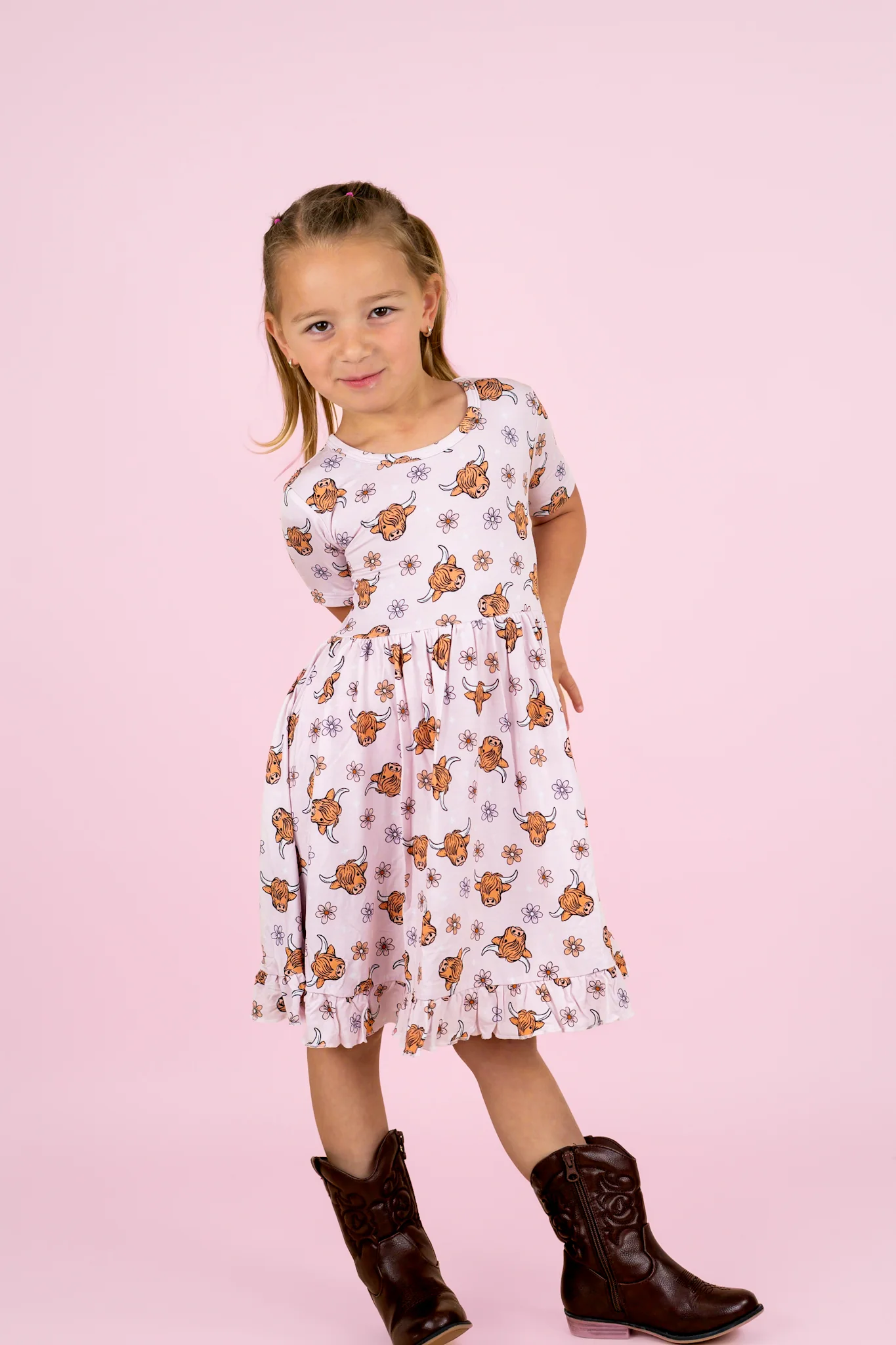 EXCLUSIVE HIGHLAND CUTIE DREAM RUFFLE DRESS - Image 3