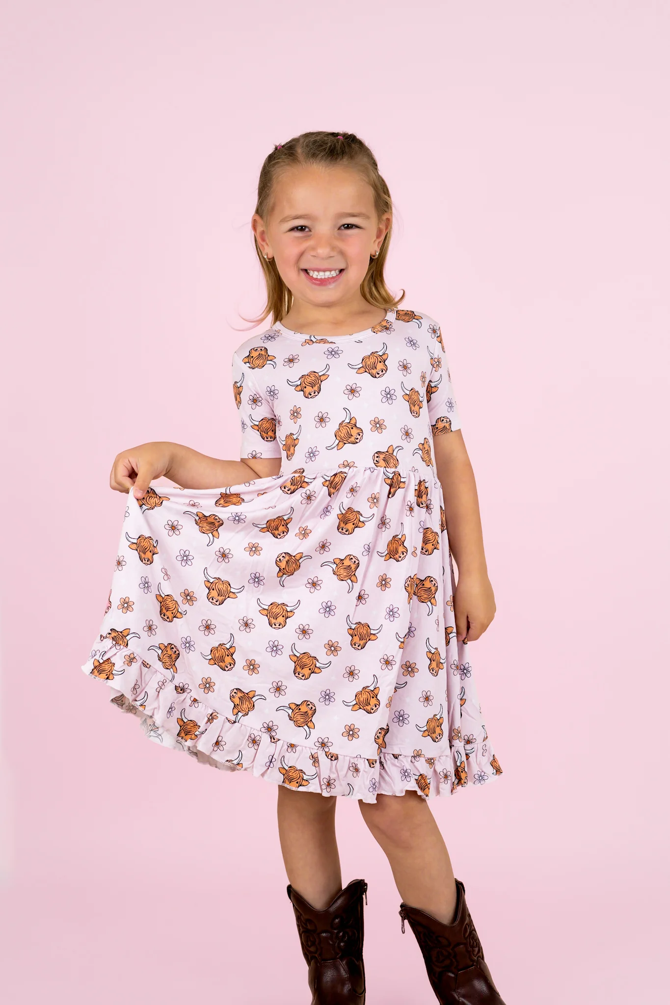 EXCLUSIVE HIGHLAND CUTIE DREAM RUFFLE DRESS - Image 4