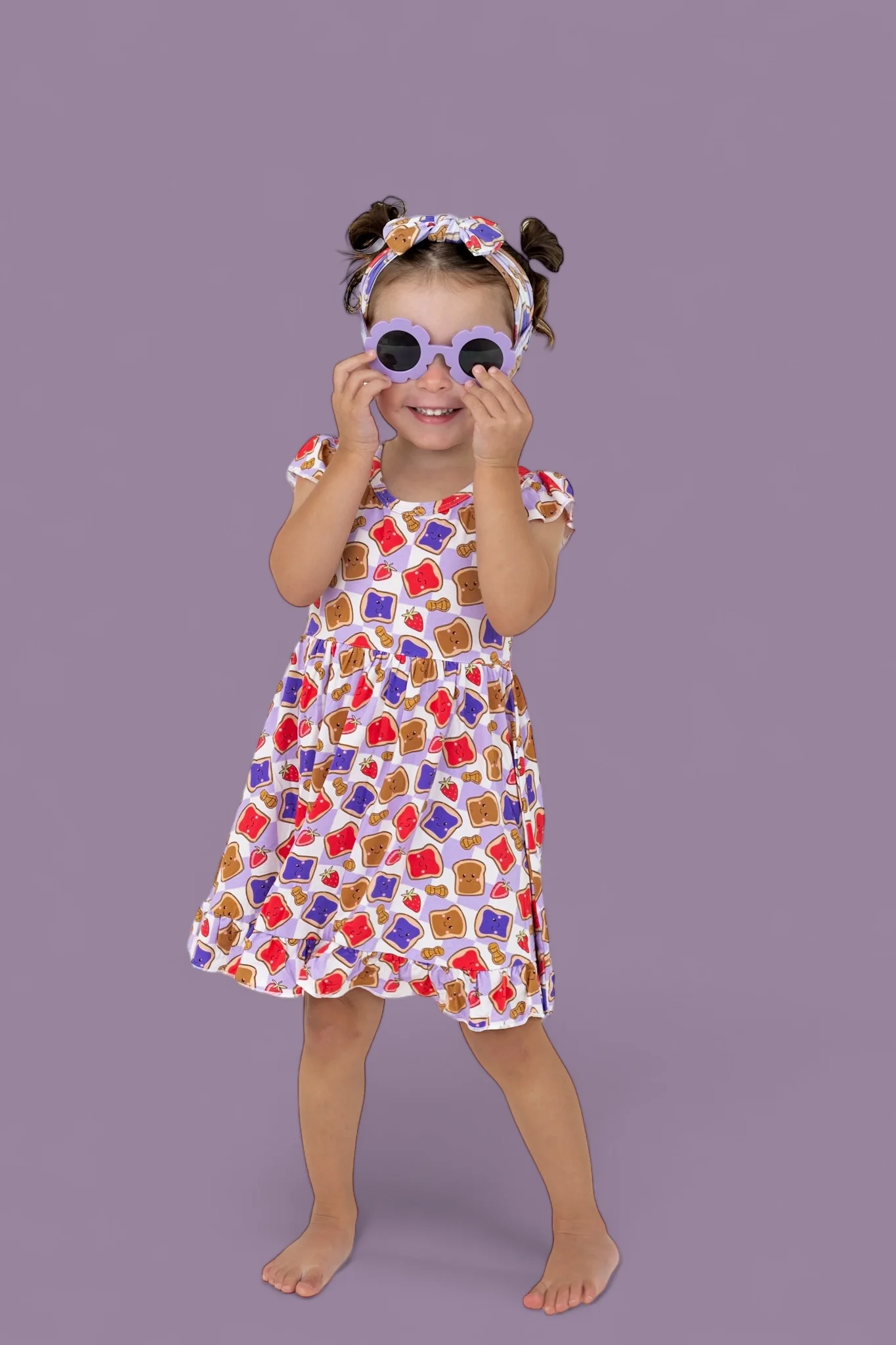 EXCLUSIVE PEANUT BUTTER JELLY TIME DREAM RUFFLE DRESS - Image 7