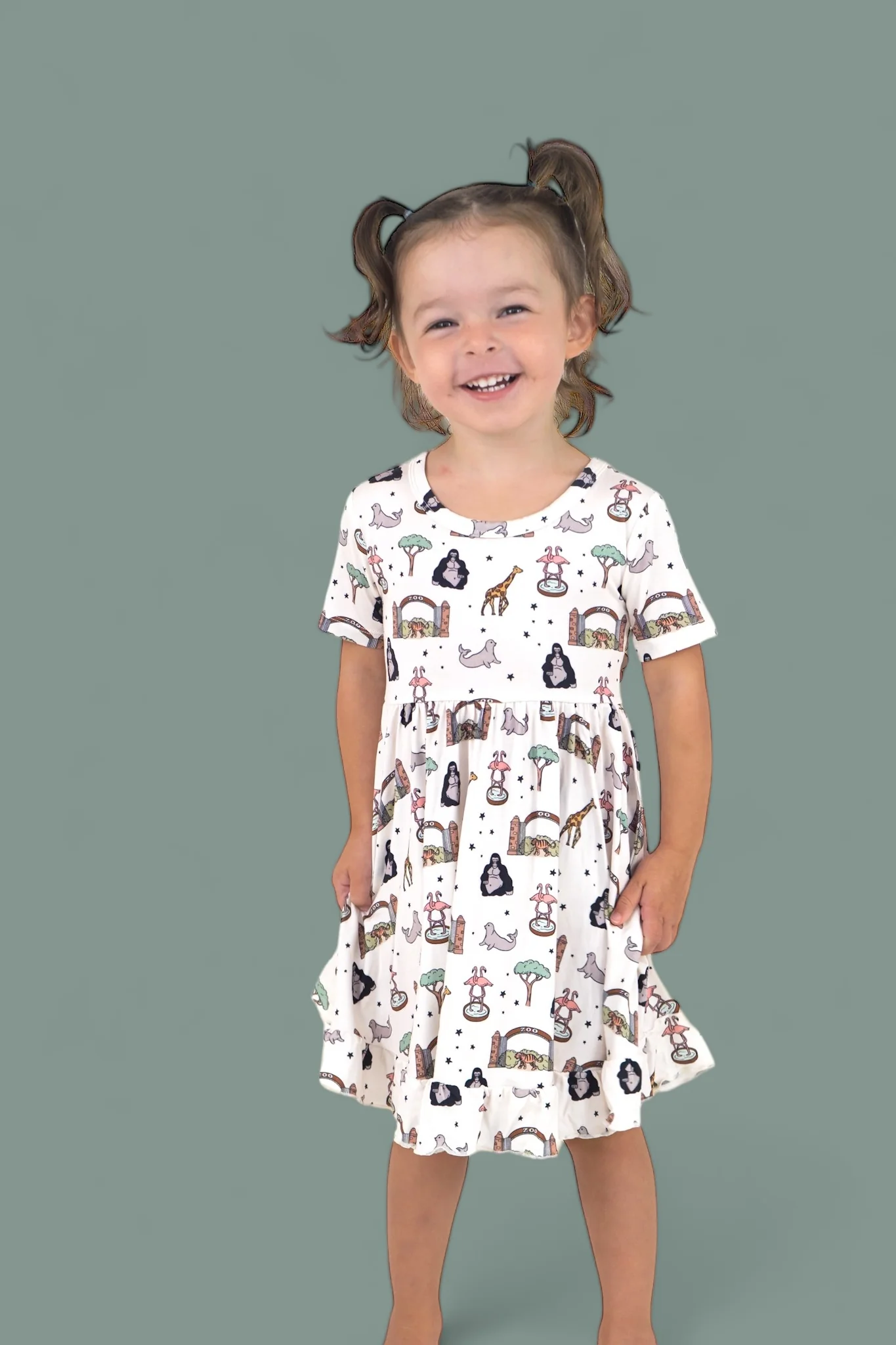 EXCLUSIVE ZOO ADVENTURES DREAM RUFFLE DRESS - Image 10