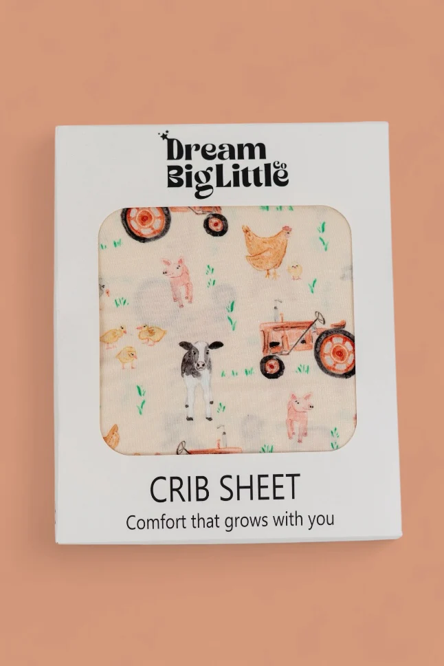 FARMYARD FRIENDS DREAM CRIB SHEET - Image 3