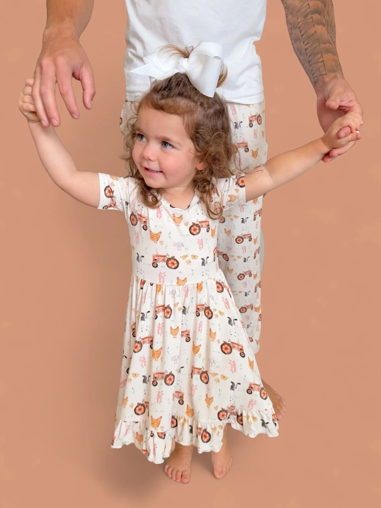 FARMYARD FRIENDS DREAM RUFFLE DRESS - Image 6