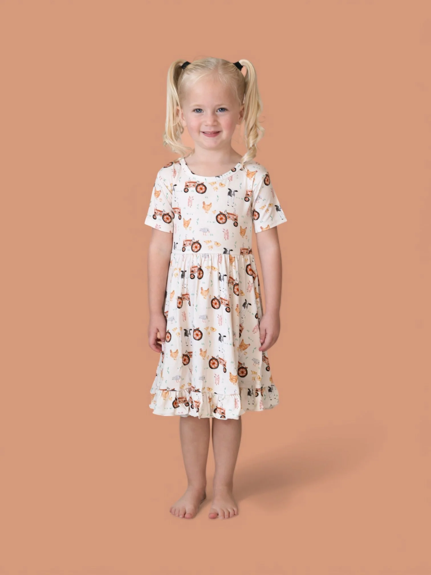 FARMYARD FRIENDS DREAM RUFFLE DRESS - Image 7