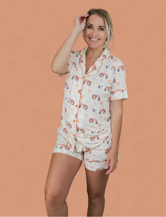 FARMYARD FRIENDS WOMEN’S DREAM SHORT SET - Image 3