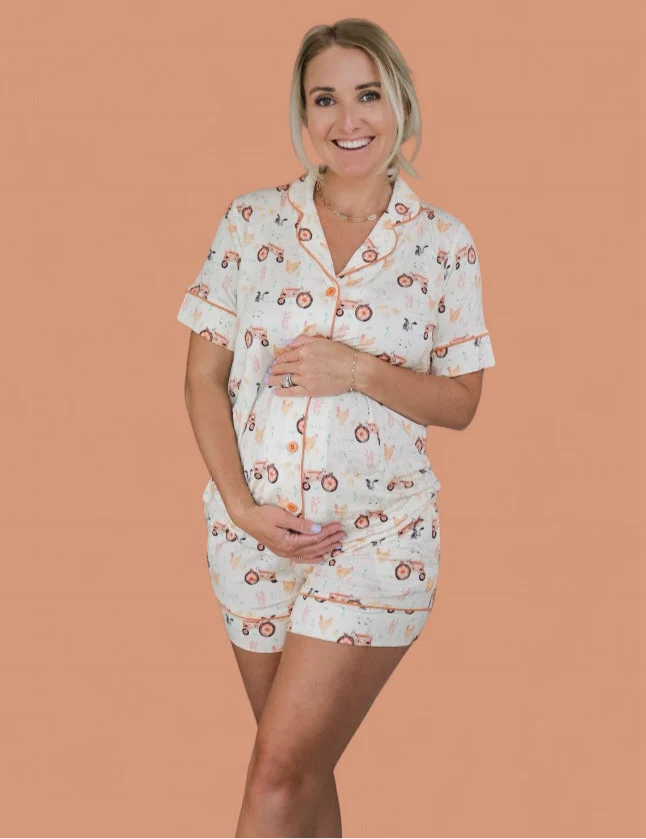 FARMYARD FRIENDS WOMEN’S DREAM SHORT SET - Image 4