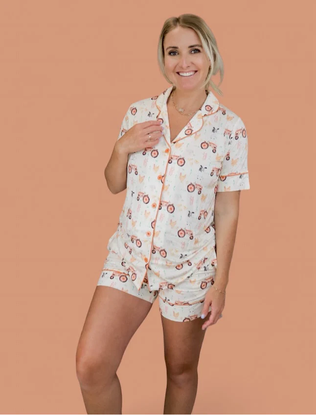 FARMYARD FRIENDS WOMEN’S DREAM SHORT SET - Image 5