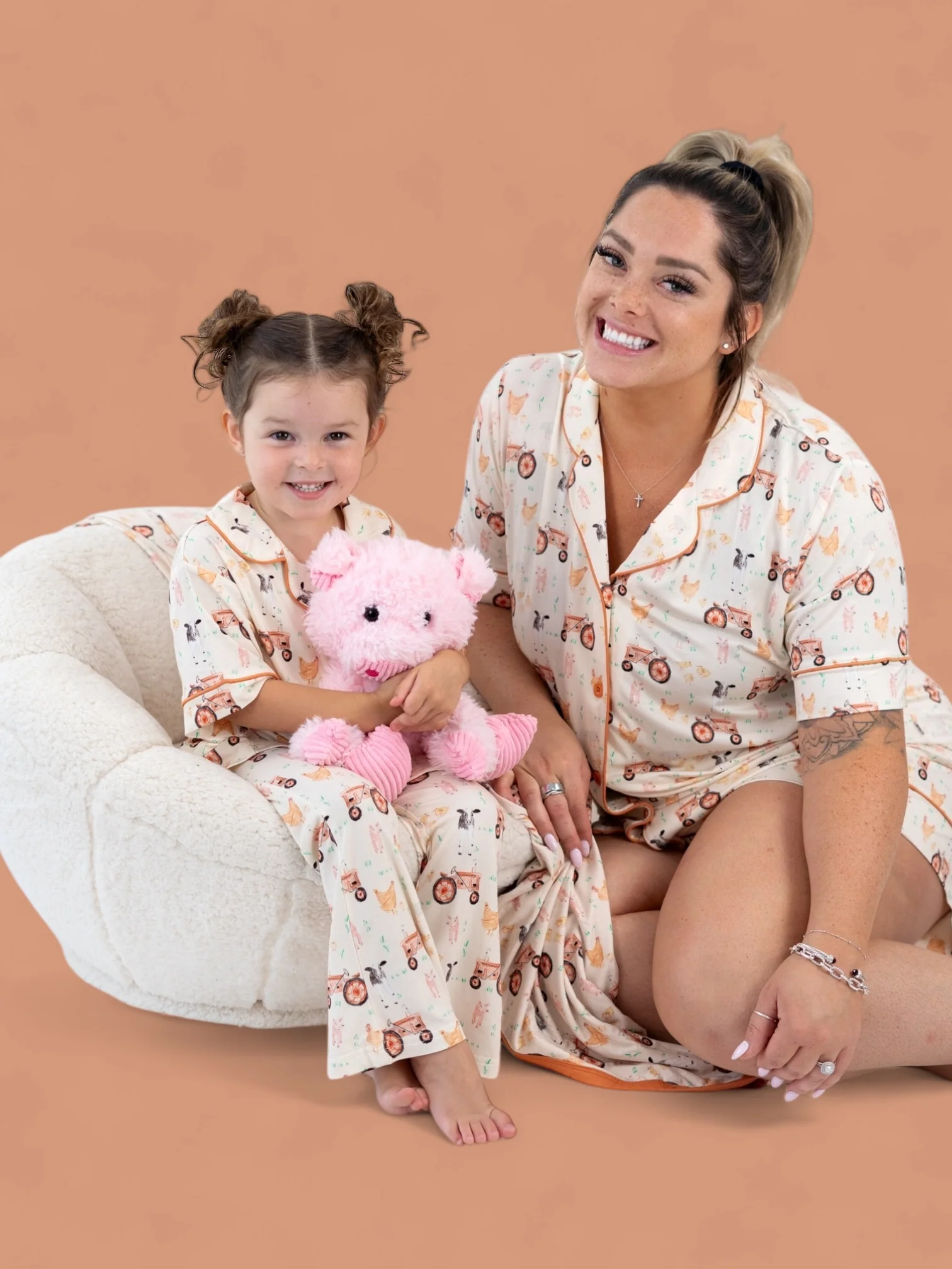 FARMYARD FRIENDS WOMEN’S DREAM SHORT SET - Image 7