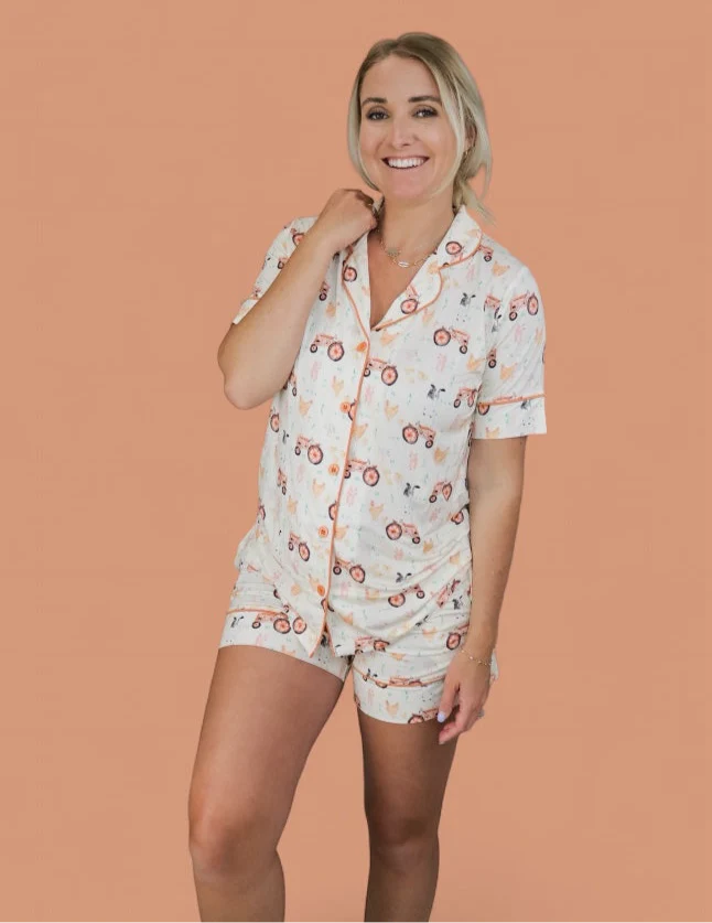 FARMYARD FRIENDS WOMEN’S DREAM SHORT SET - Image 9