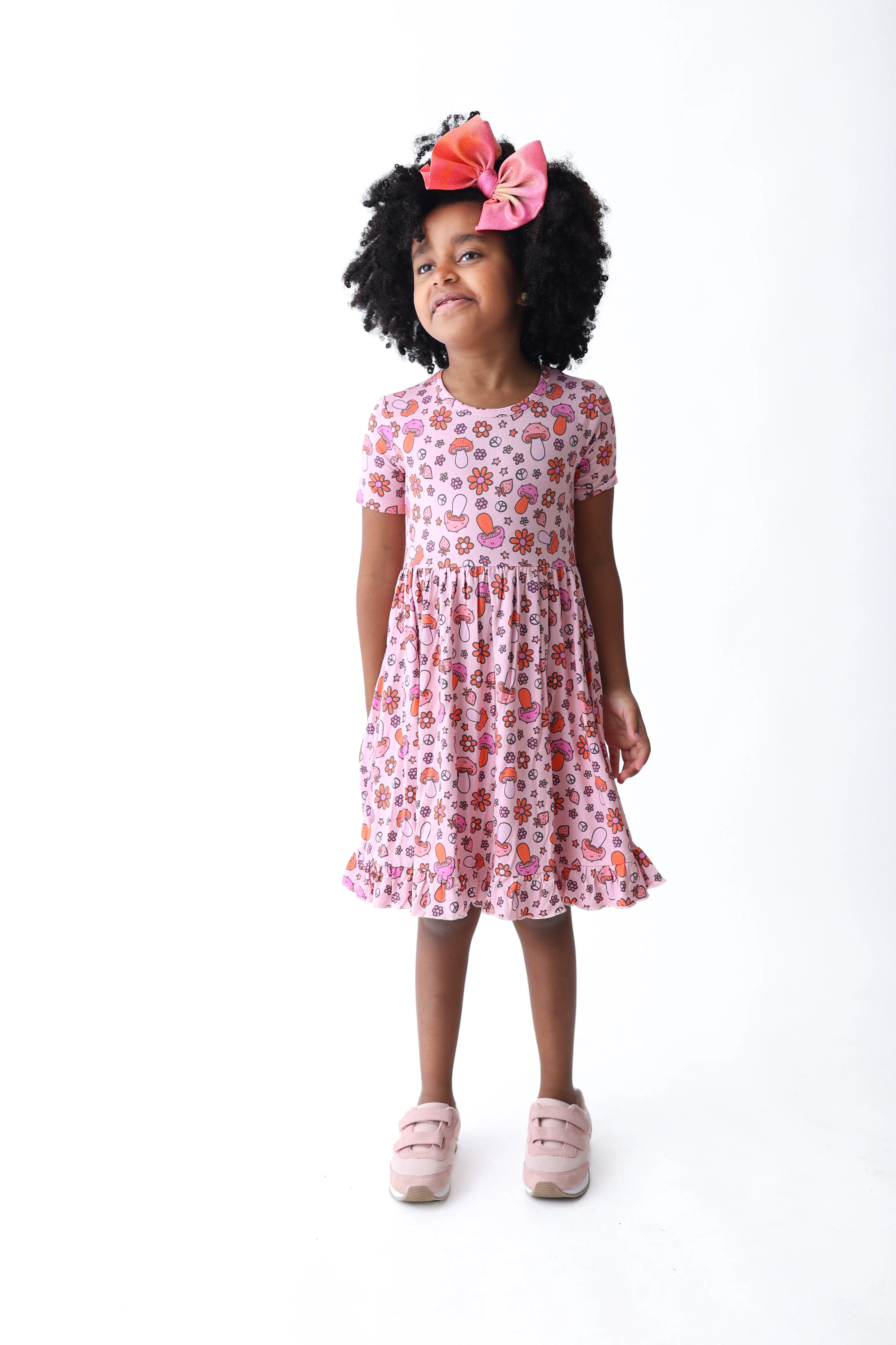 FEELIN' MUSHY DREAM RUFFLE DRESS - Image 11