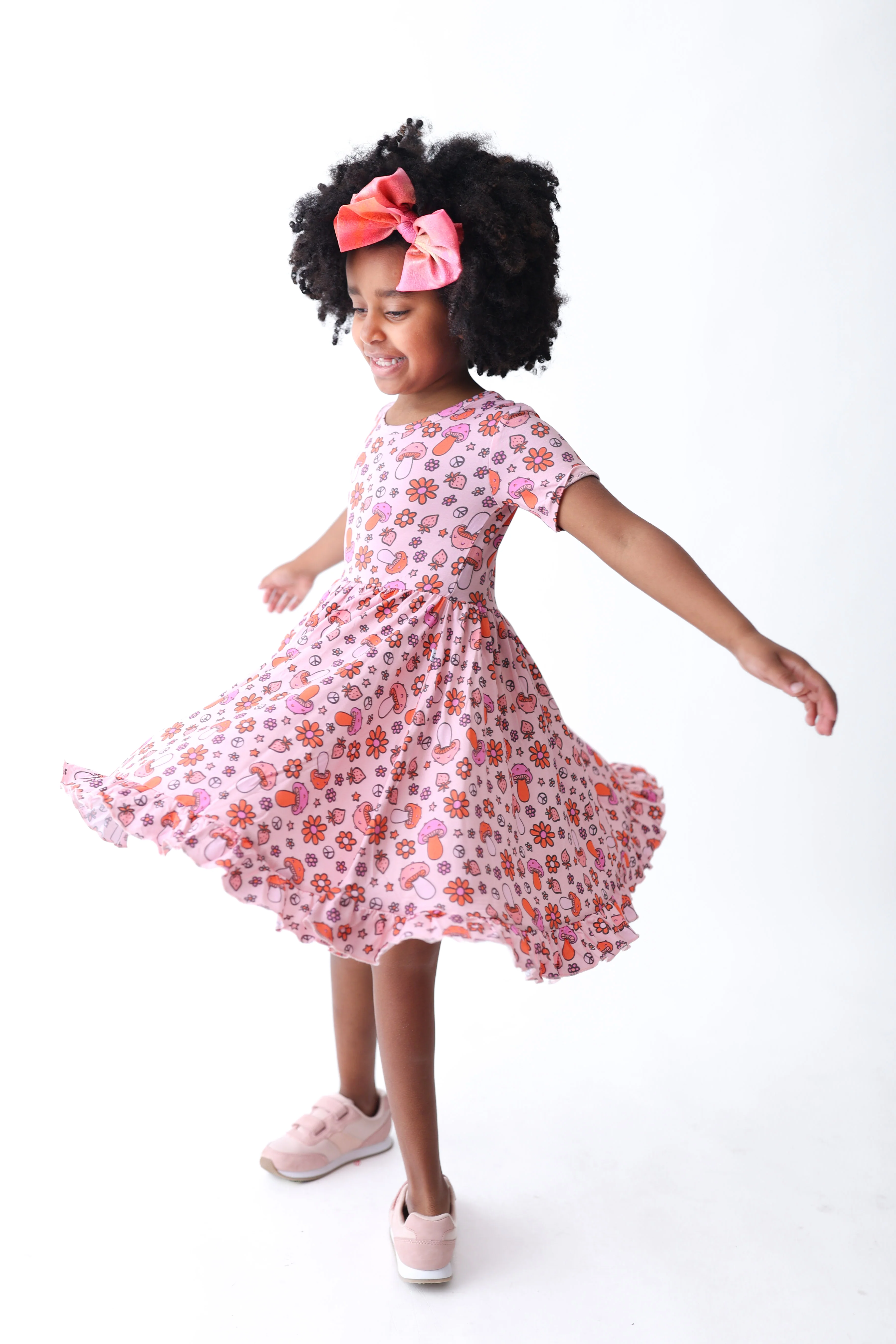FEELIN' MUSHY DREAM RUFFLE DRESS - Image 2