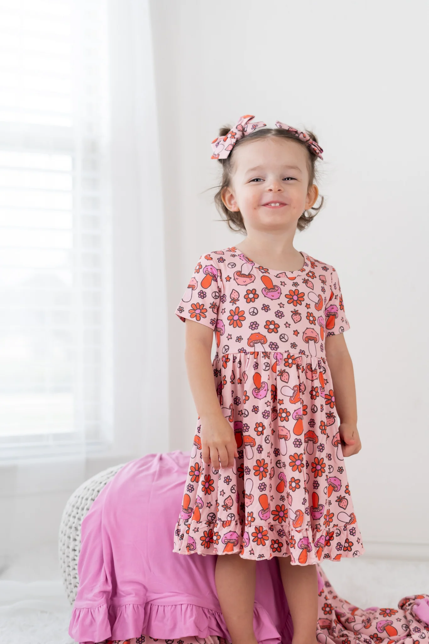 FEELIN' MUSHY DREAM RUFFLE DRESS - Image 8