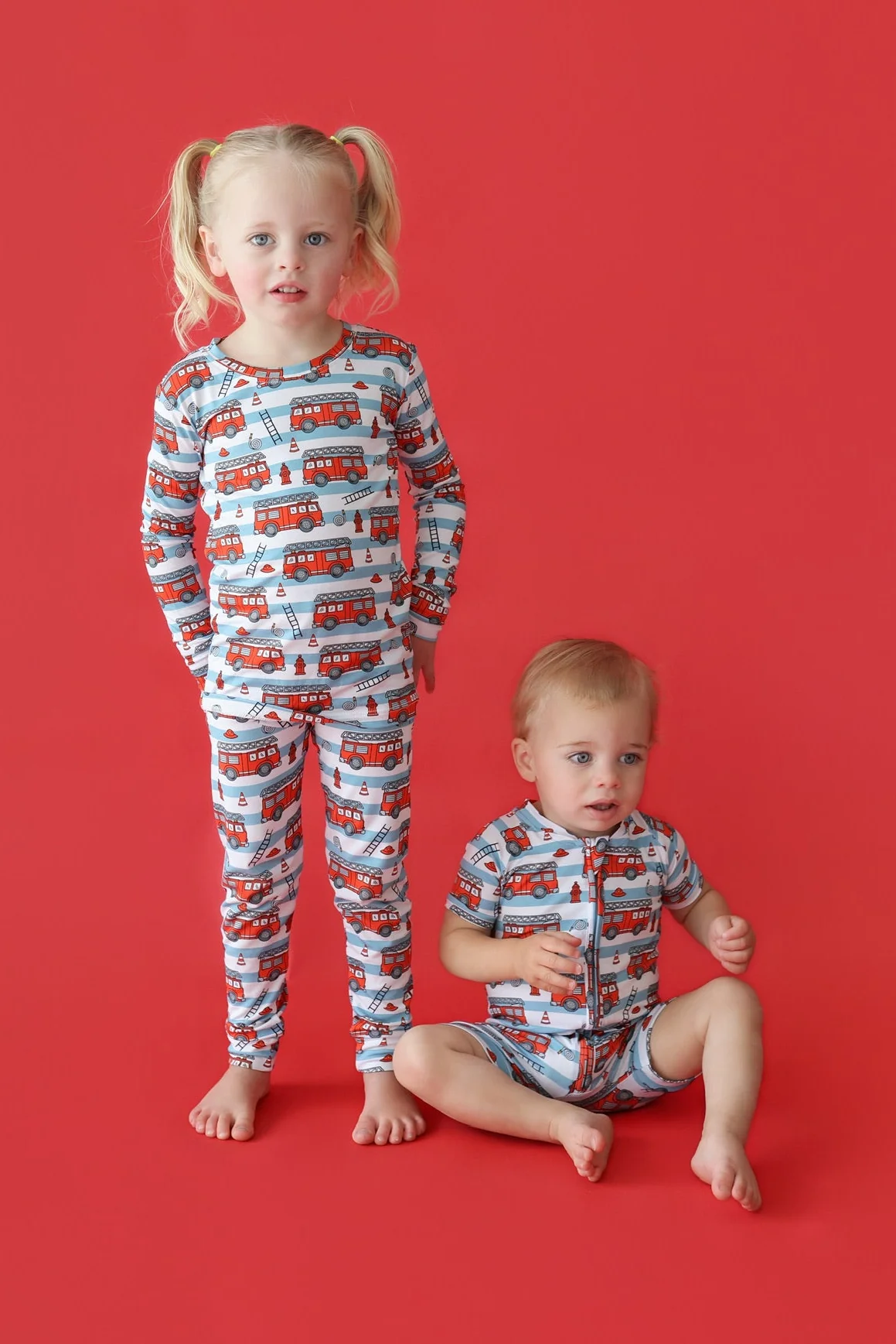 FIRETRUCK FRENZY DREAM SHORTIE - Image 4