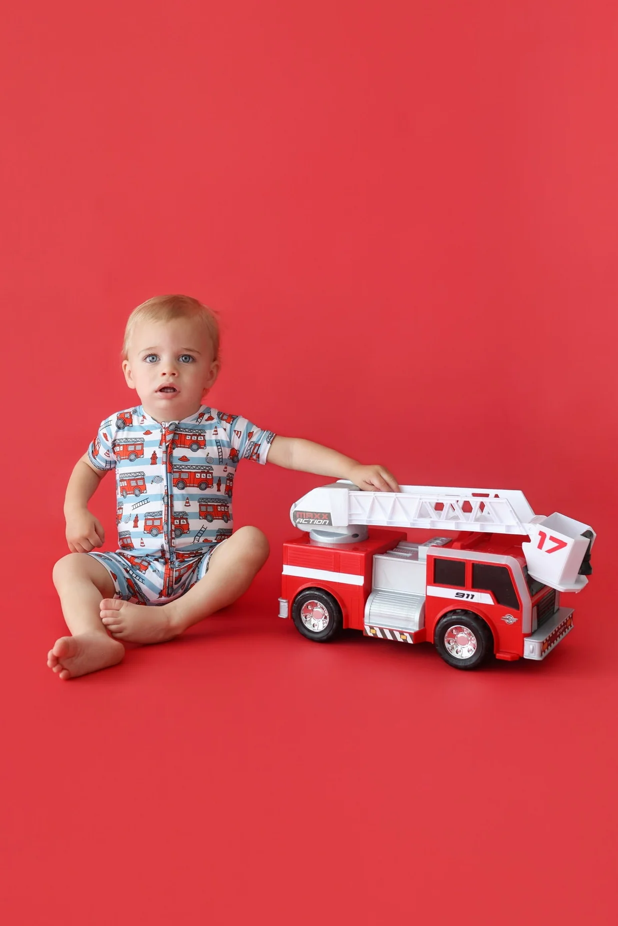 FIRETRUCK FRENZY DREAM SHORTIE - Image 6