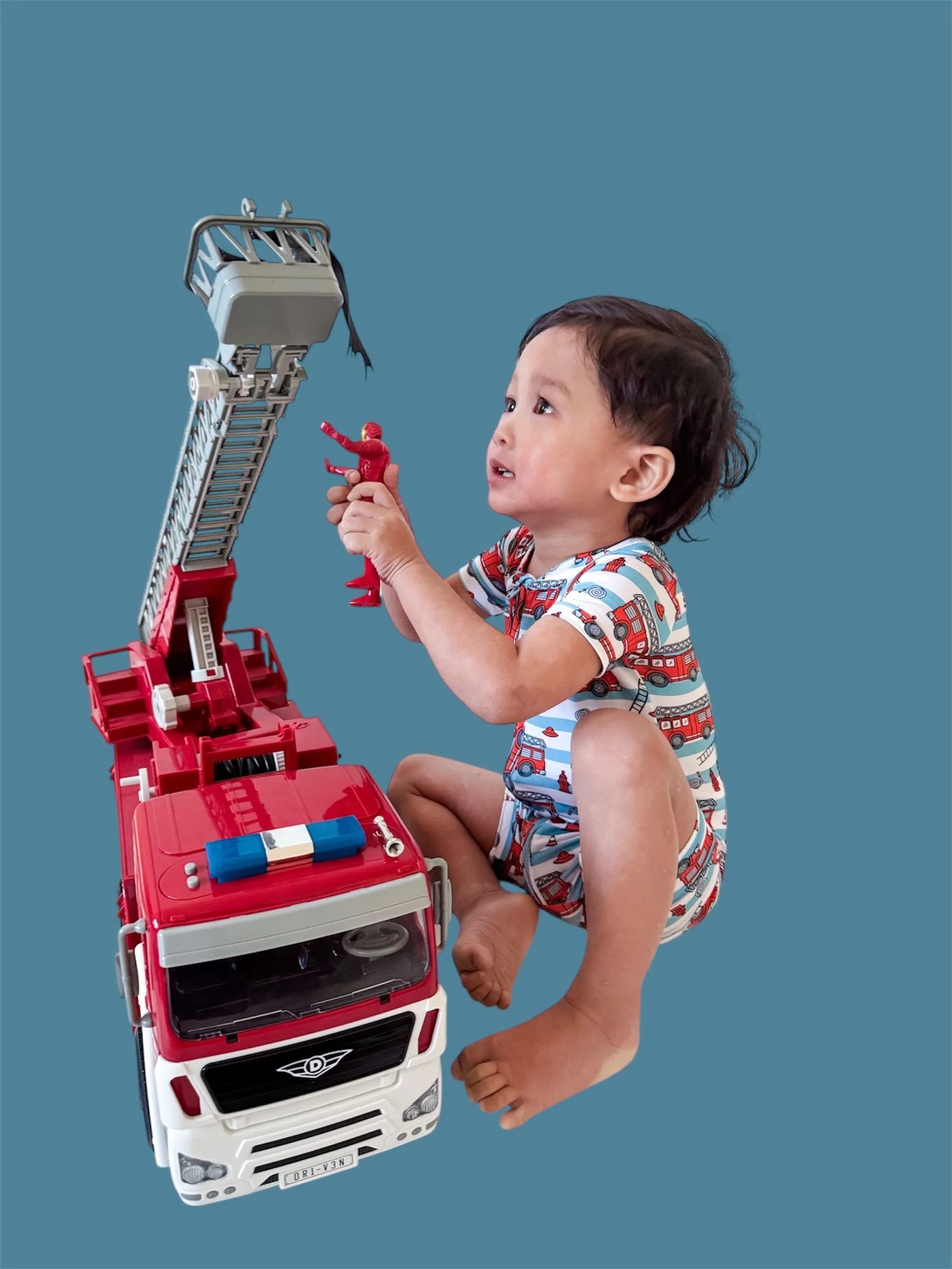 FIRETRUCK FRENZY DREAM SHORTIE - Image 7