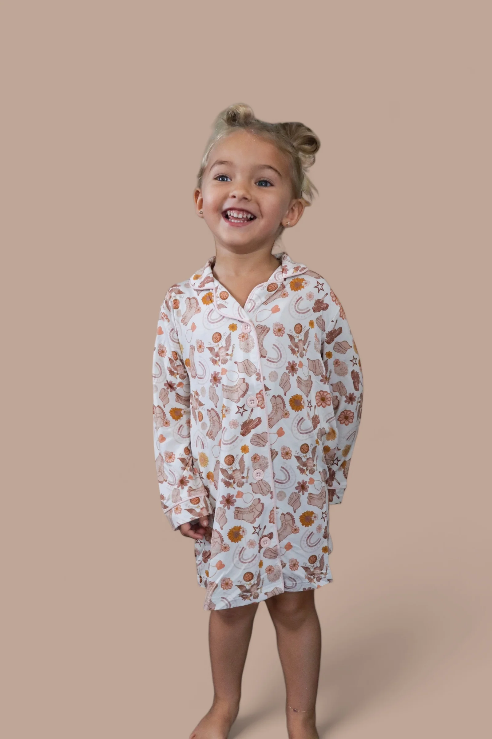 FLOWERS AND BOOTS GIRL'S DREAM GOWN - Image 12
