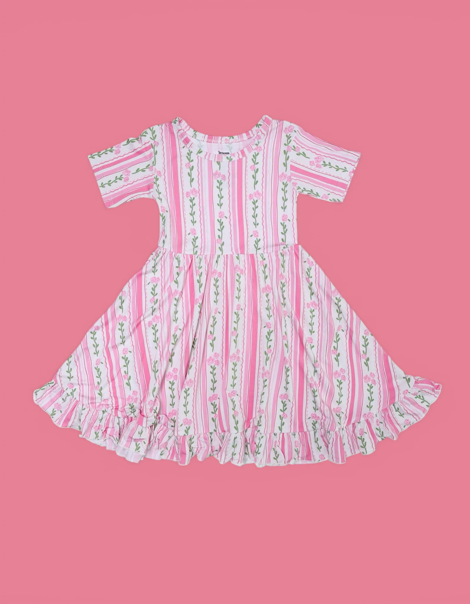 FOREVER FLORAL DREAM RUFFLE DRESS - Image 2