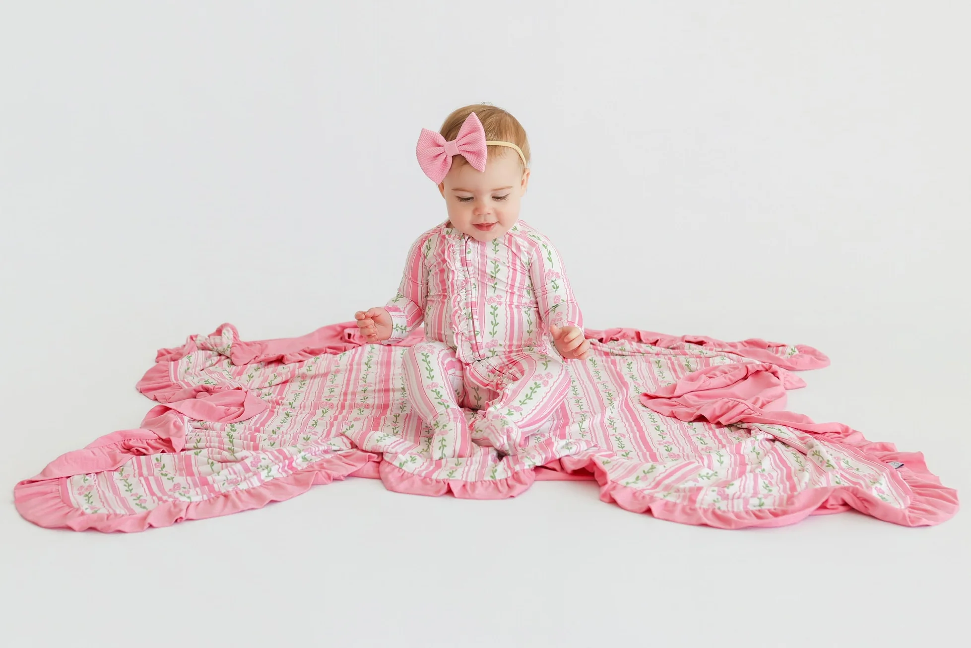 FOREVER FLORAL DREAM RUFFLE ROMPER - Image 10