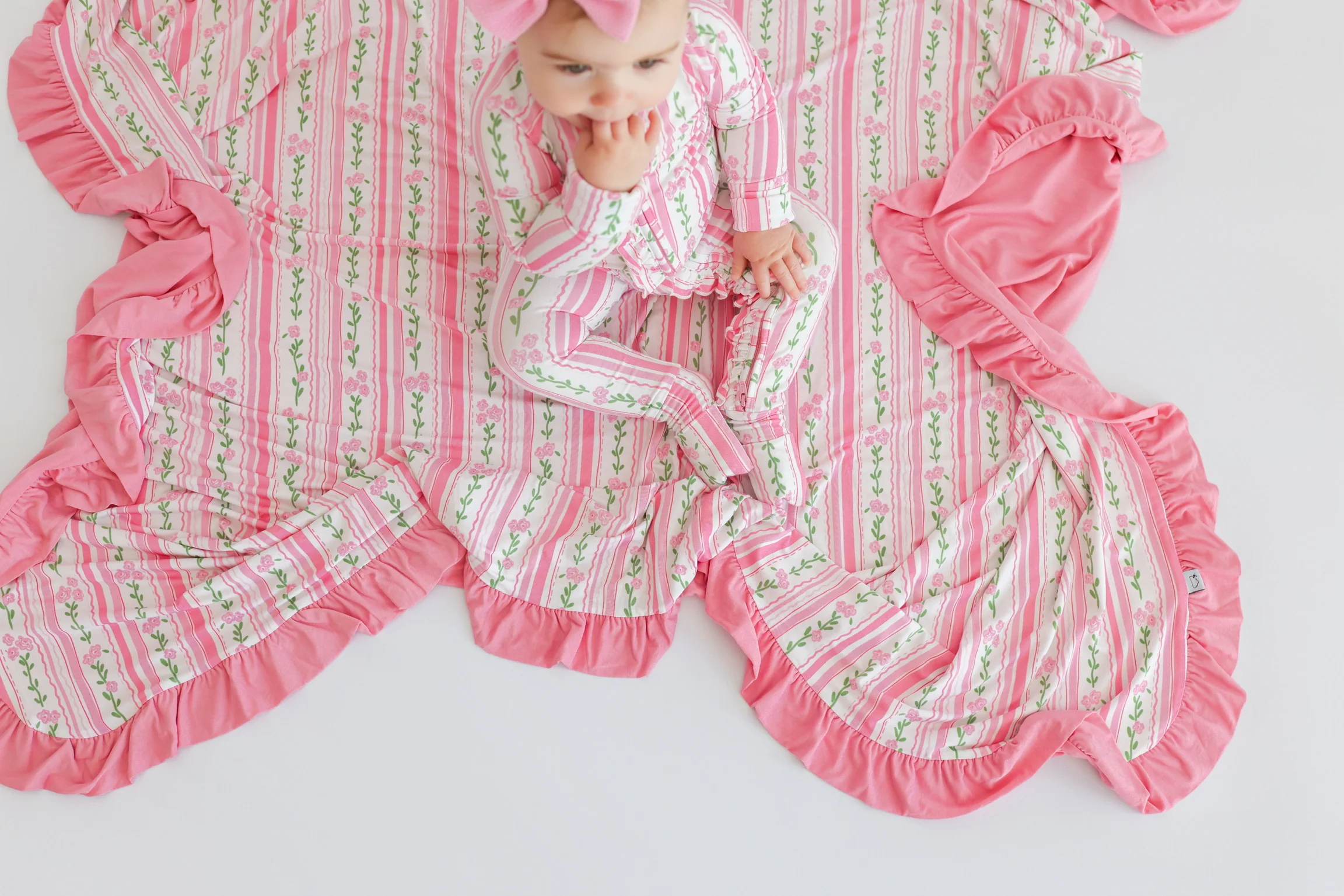 FOREVER FLORAL DREAM RUFFLE ROMPER - Image 12