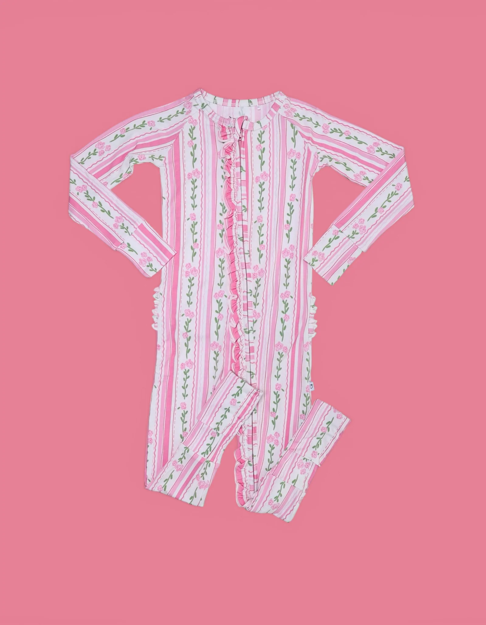 FOREVER FLORAL DREAM RUFFLE ROMPER - Image 2