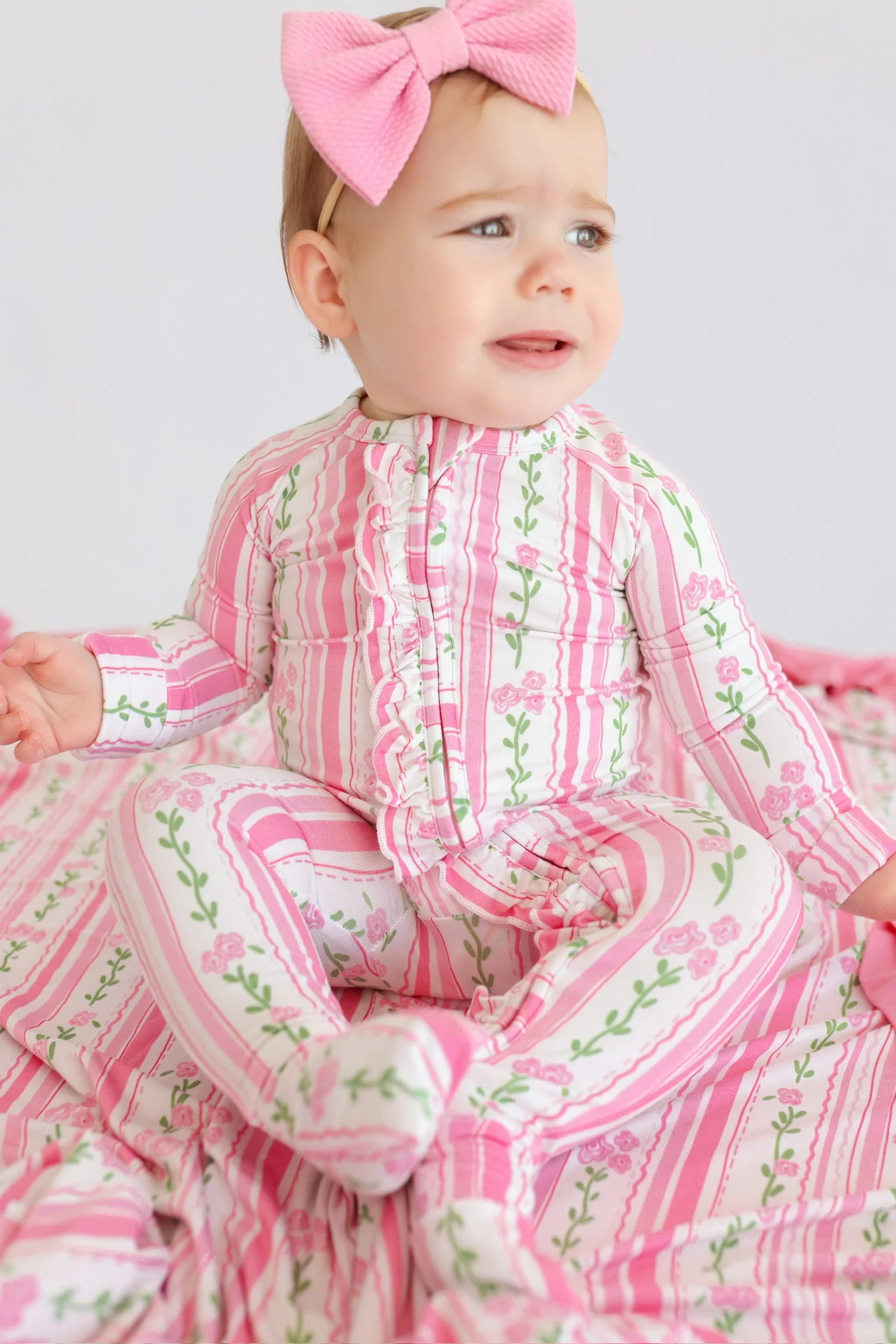 FOREVER FLORAL DREAM RUFFLE ROMPER - Image 3