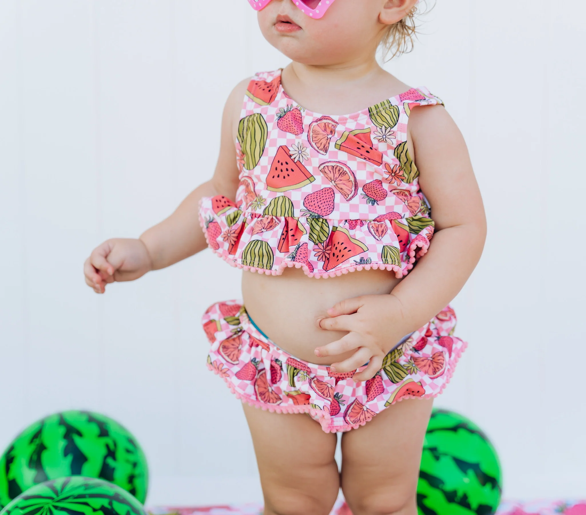 SLICE OF SUMMER DREAM TANKINI TWO PIECE SWIM SUIT - Image 10